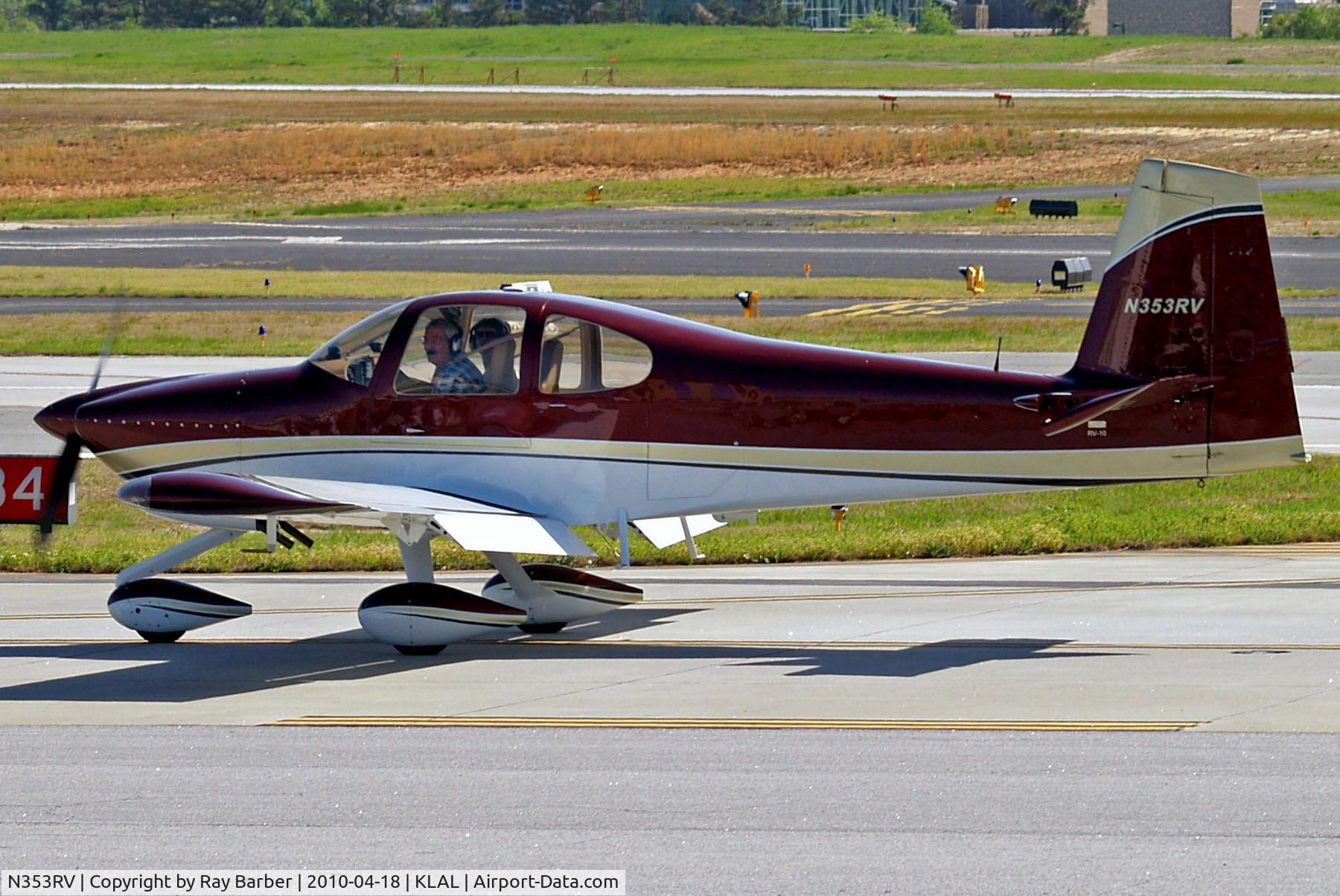 N353RV, 2009 Vans RV-10 C/N 40327, N353RV   Van's RV-10 [40327] Atlanta-Dekalb Peachtree~N 18/04/2010