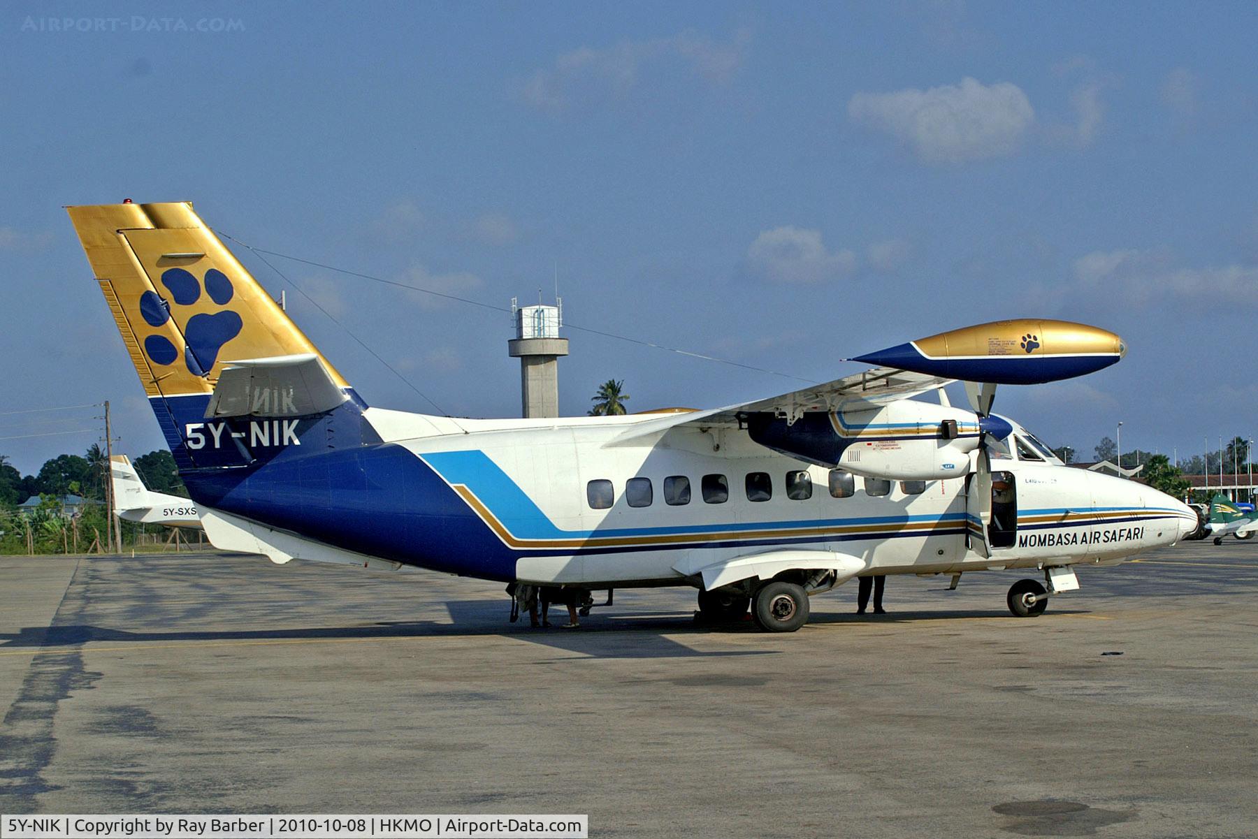 5Y-NIK, 1991 Let L-410 UVP-E19 Turbolet C/N 912619, 5Y-NIK   Let L-410 UVP-E19 Turbolet [912619] (Mombasa Air Safaris) Mombasa-Moi Int'l~5Y 08/10/2010