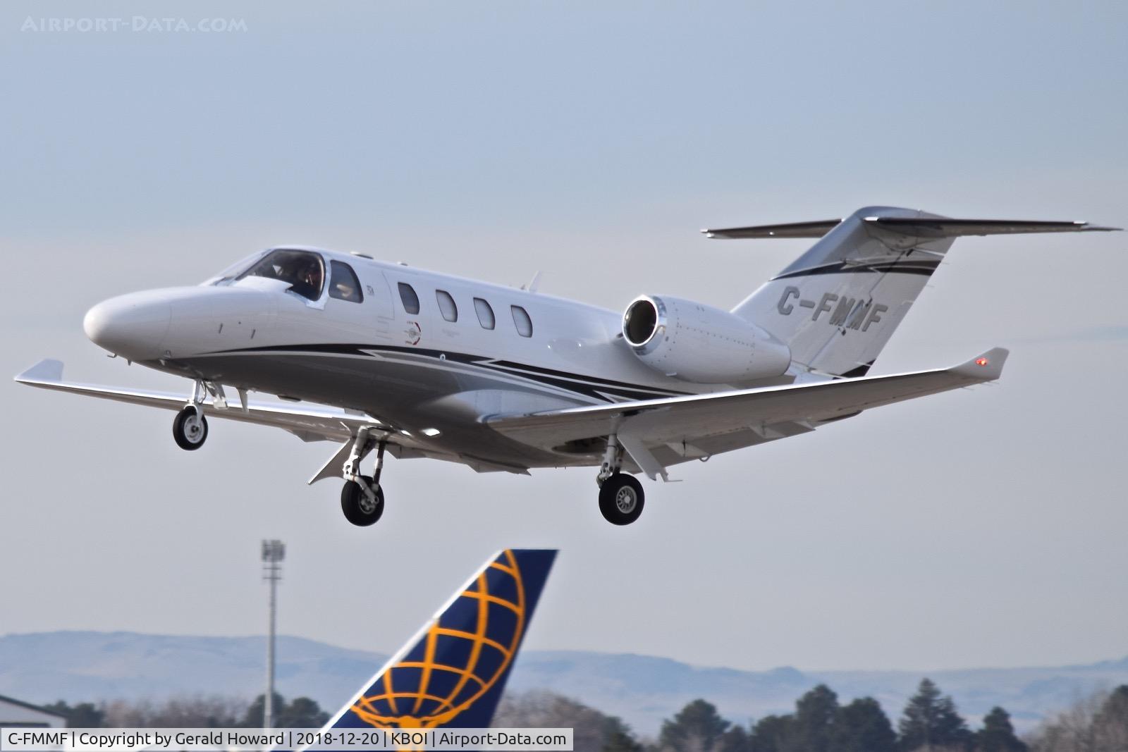 C-FMMF, 2017 Cessna 525 CitationJet C/N 525-0948, Climb out from RWY 10L.