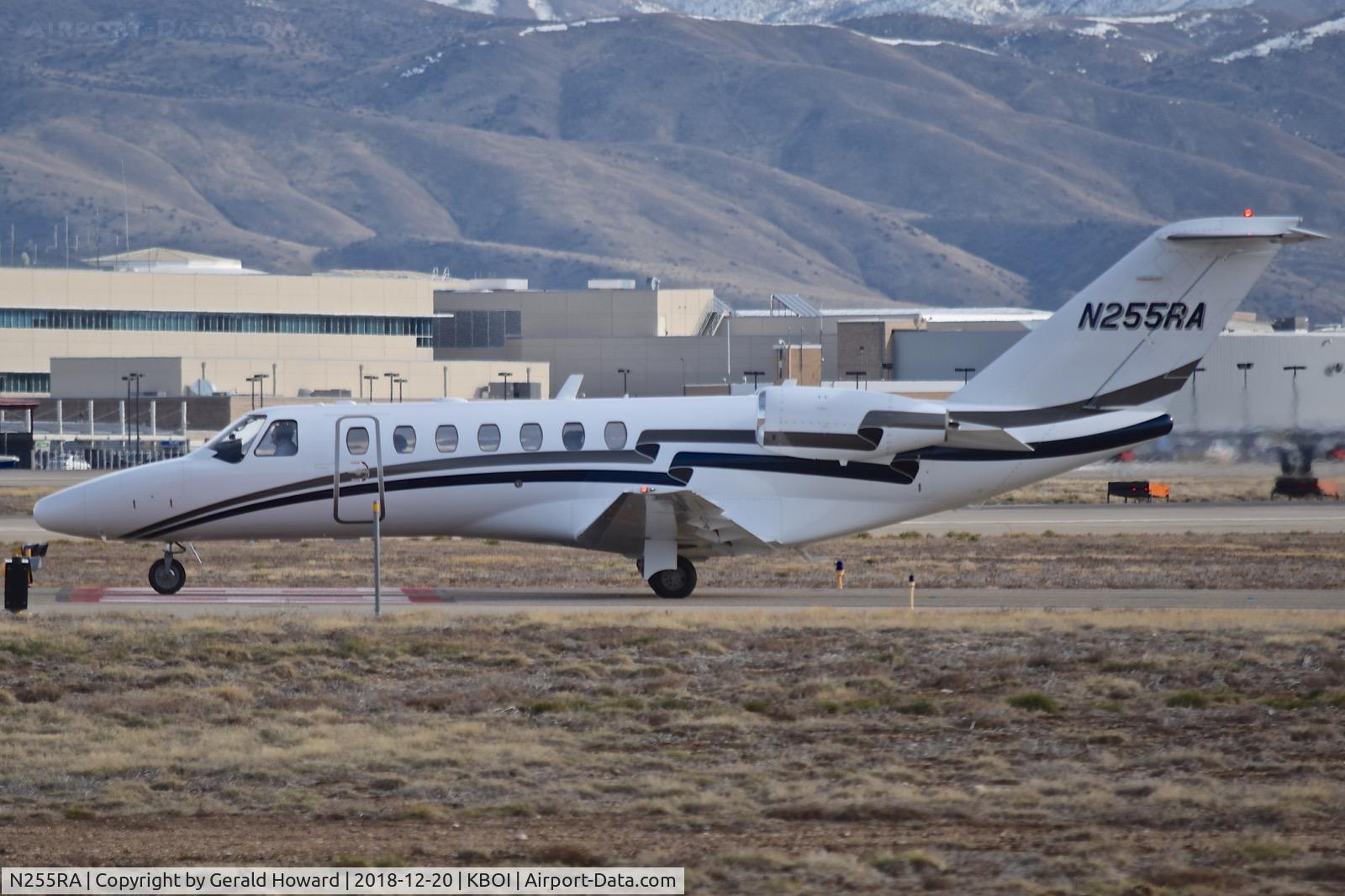 N255RA, 2006 Cessna 525B CitationJet C/N 525B0065, On Juliet taxiing to RWY 10R.