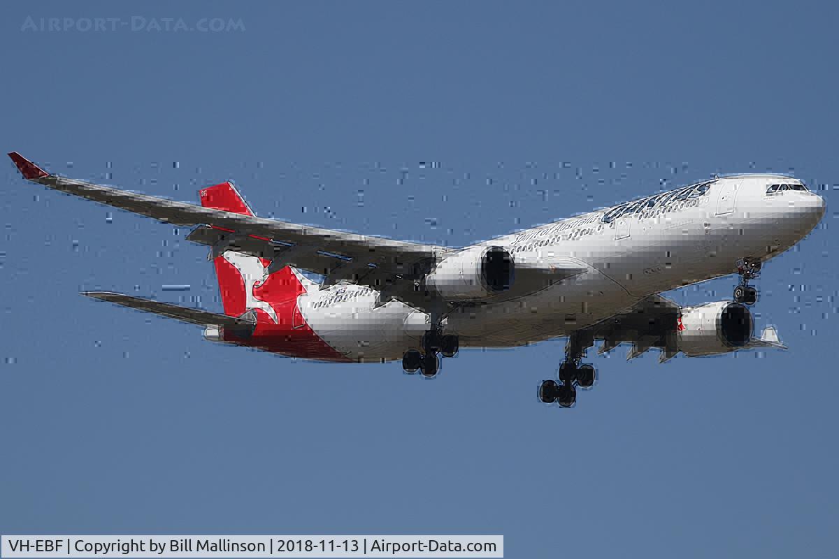 VH-EBF, 2007 Airbus A330-202 C/N 853, from MEL
