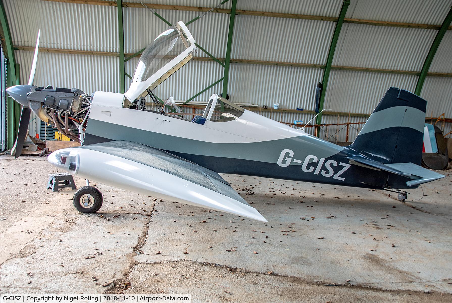 G-CISZ, 2015 Vans RV-7 C/N LAA 323-15328, G-CISZ Vans RV-7 at Spanhoe Lodge 10th Nov '18