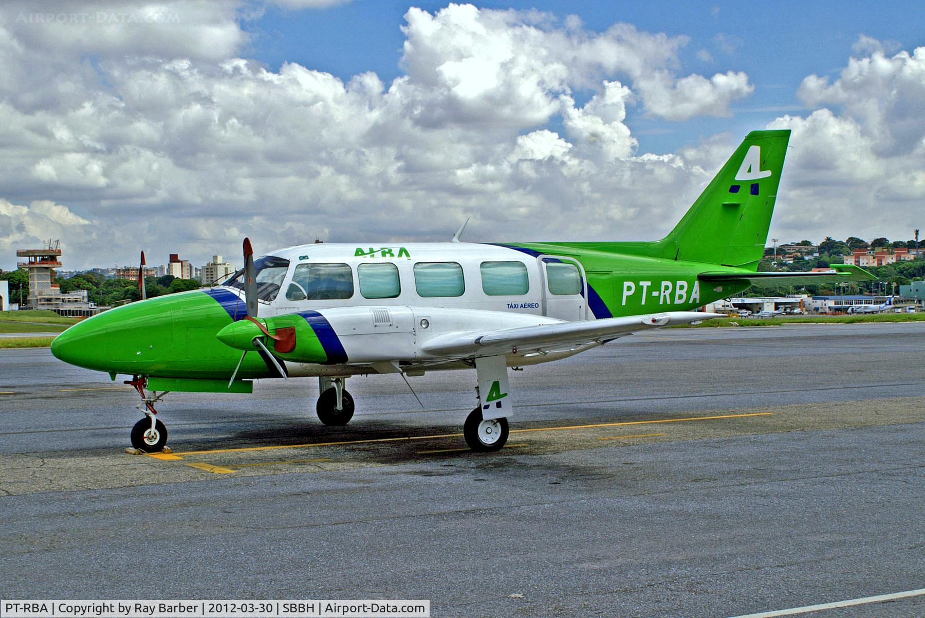 PT-RBA, Embraer EMB-820C Chieftain (PA-31-350) C/N 820115, PT-RBA   Embraer EMB-820C Navajo [820115] (ALBA) Belo Horizonte-Pampulha Int'l~PP 30/03/2012