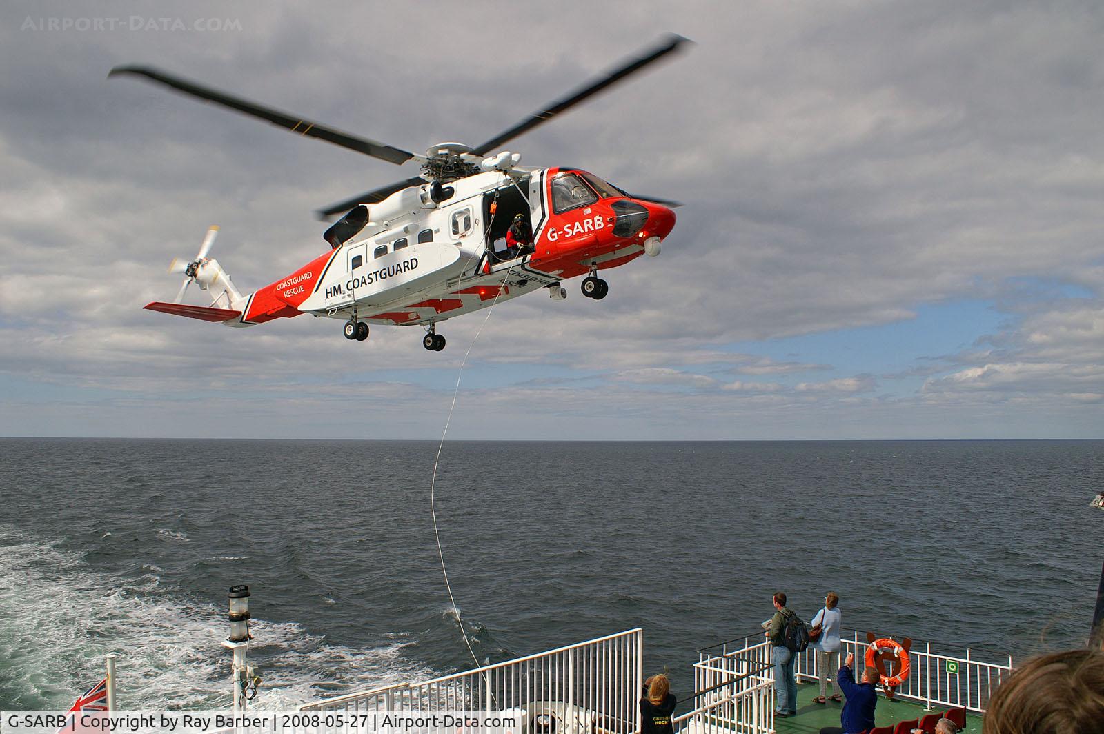 G-SARB, 2006 Sikorsky S-92A C/N 920045, G-SARB   Sikorsky S-92A [920045] (HM Coastguard-CHC Scotia) The Minch~G 27/05/2008