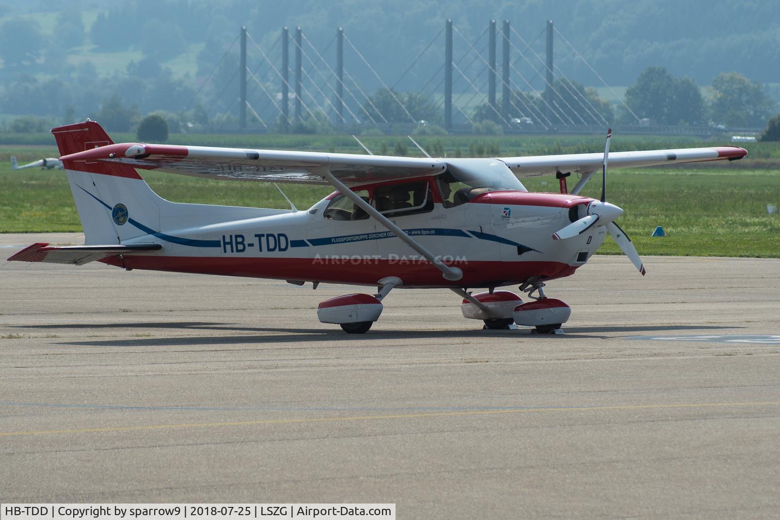 HB-TDD, 2013 Cessna 172S C/N 172S11323, HB-registered since 2014-03-10. At Grenchen. Now equipped with a TECHNIFY MOTORS GMBH, TAE 125-02-114.