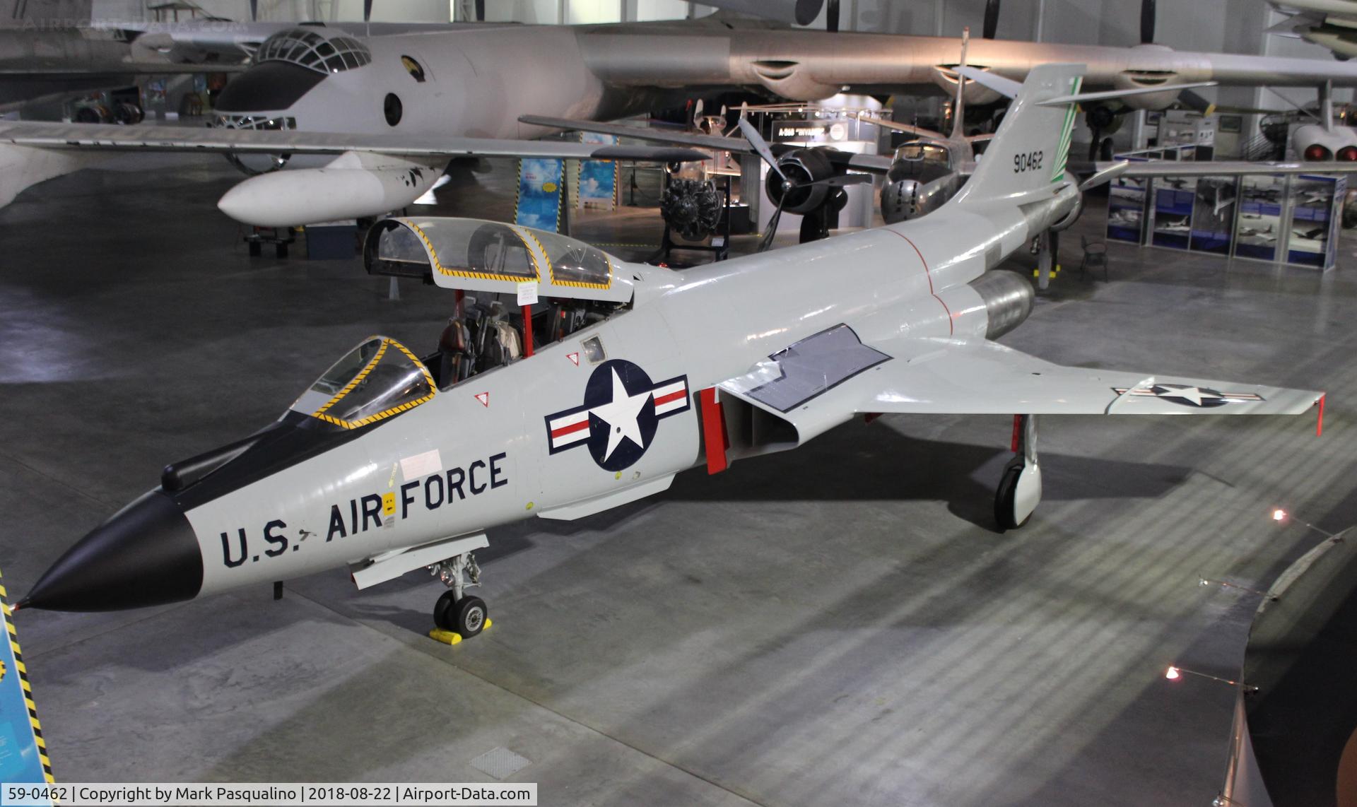 59-0462, 1959 McDonnell F-101B-120-MC Voodoo C/N 786, McDonnell F-101B-120-MC