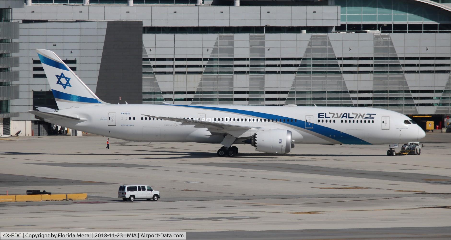 4X-EDC, 2018 Boeing 787-9 Dreamliner C/N 38086, El Al