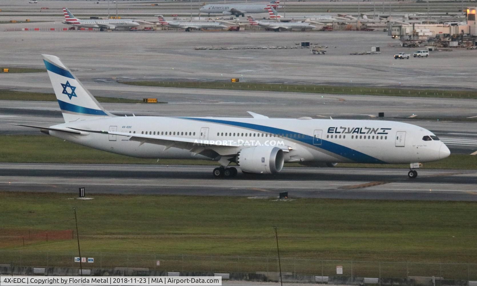 4X-EDC, 2018 Boeing 787-9 Dreamliner C/N 38086, El Al