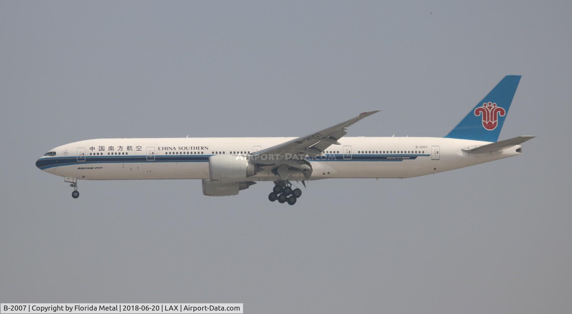 B-2007, 2014 Boeing 777-31B/ER C/N 43221, China Southern