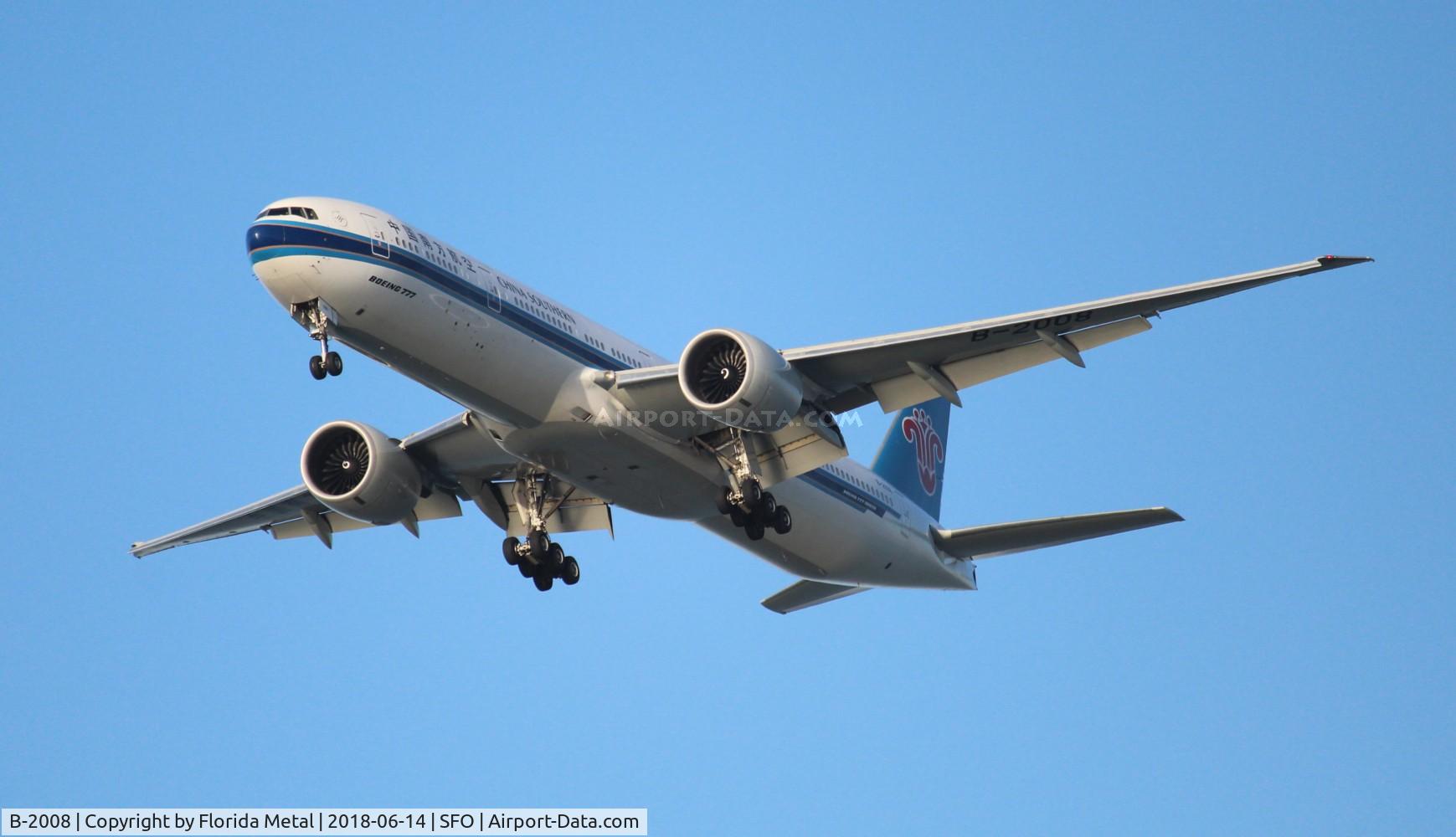 B-2008, 2014 Boeing 777-31B/ER C/N 43222, China Southern