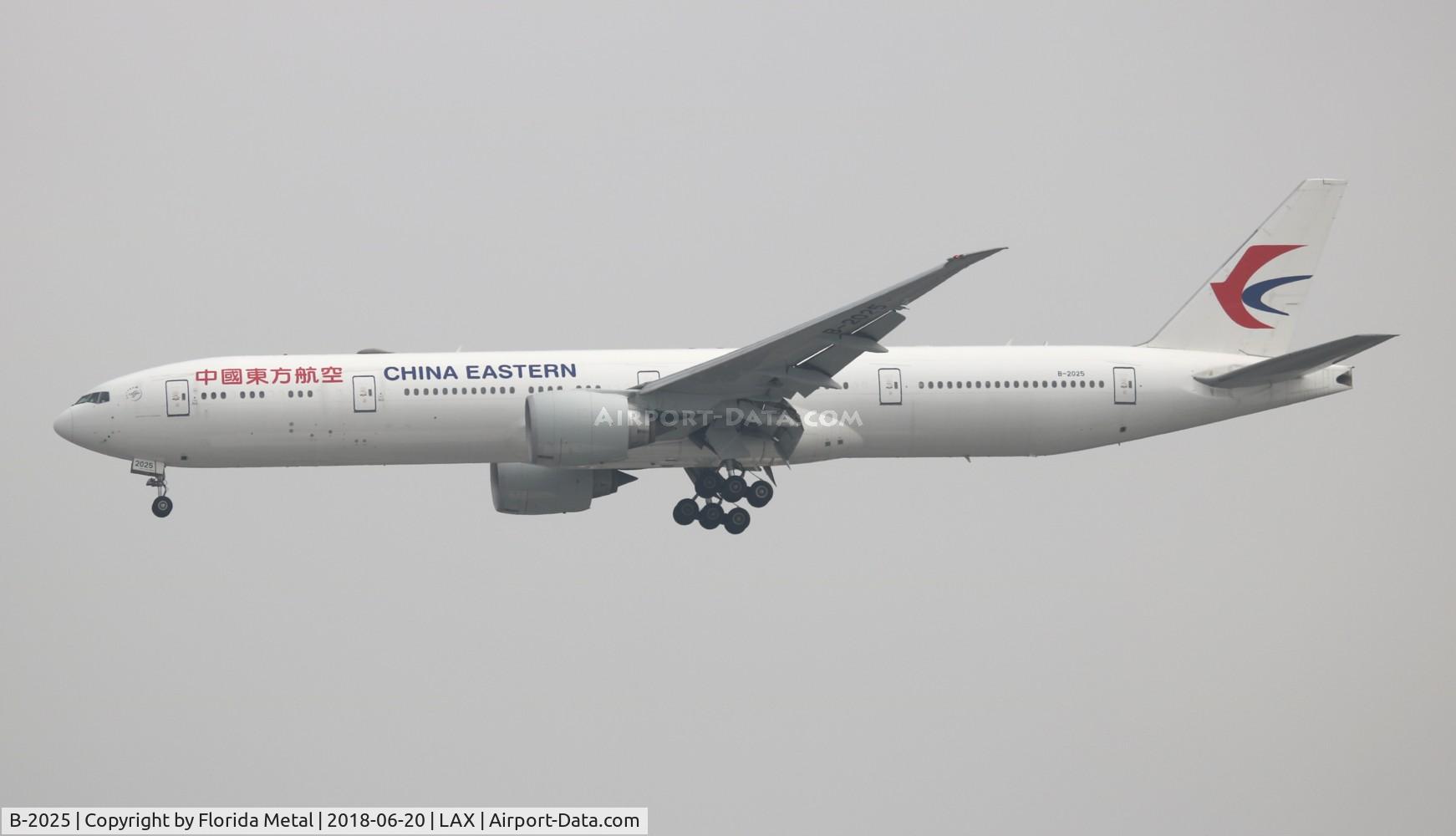 B-2025, 2015 Boeing 777-39P/ER C/N 43276, China Eastern