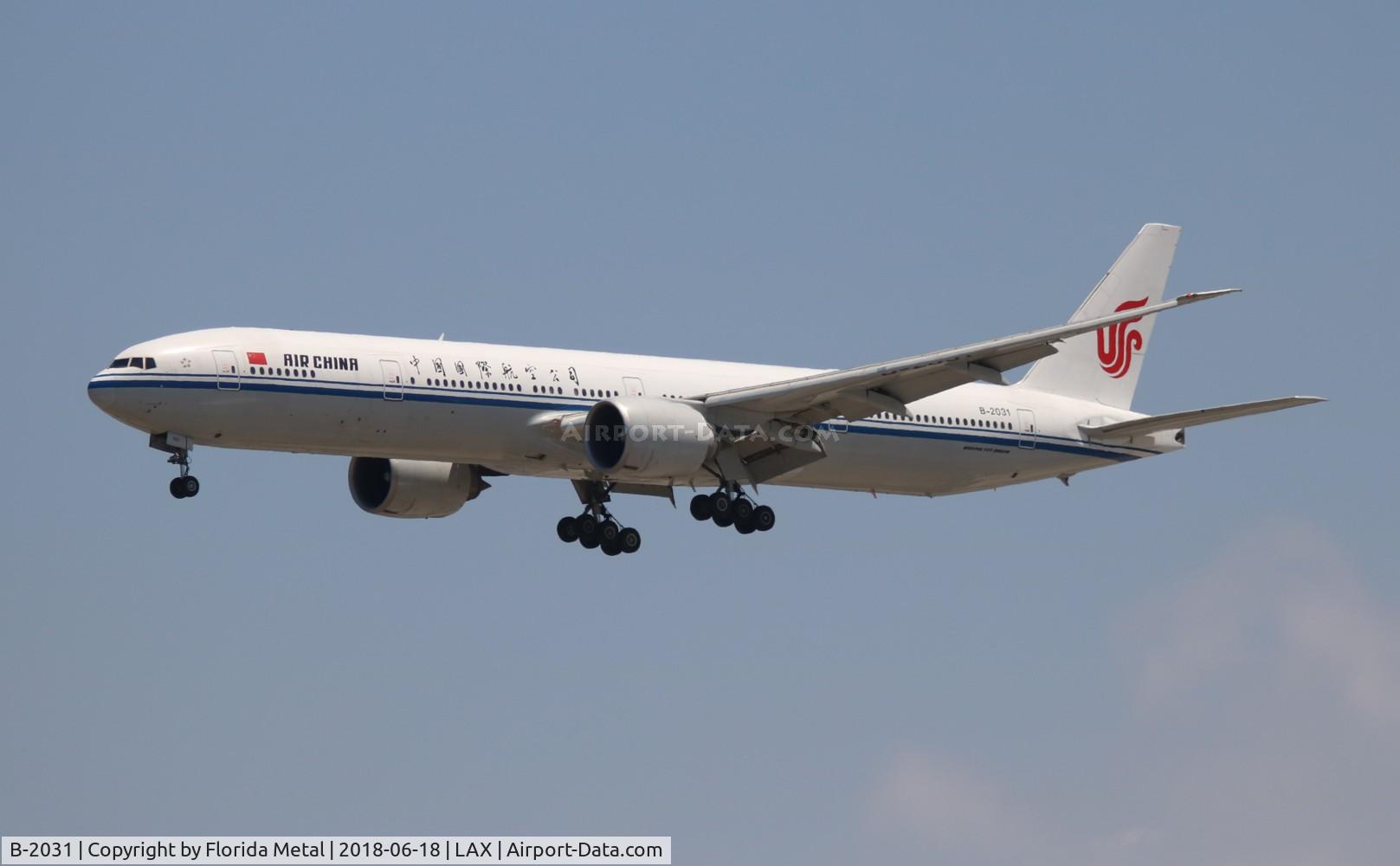 B-2031, 2012 Boeing 777-39L/ER C/N 38670, Air China