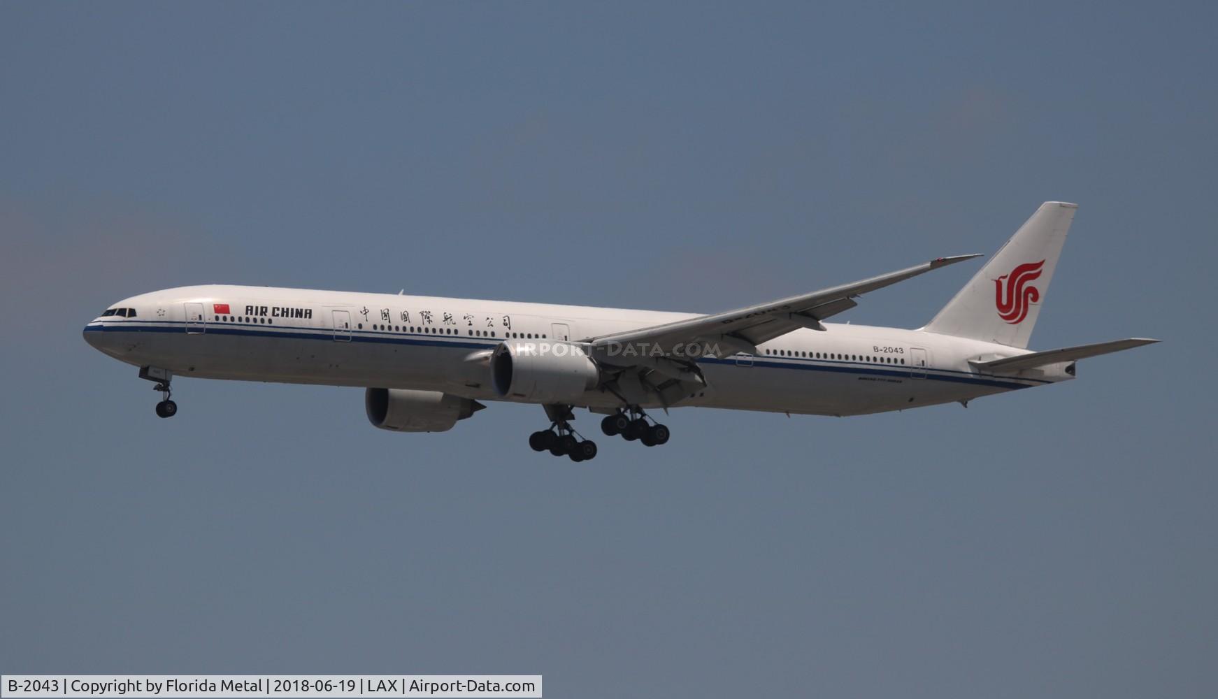 B-2043, 2013 Boeing 777-39L/ER C/N 41441, Air China
