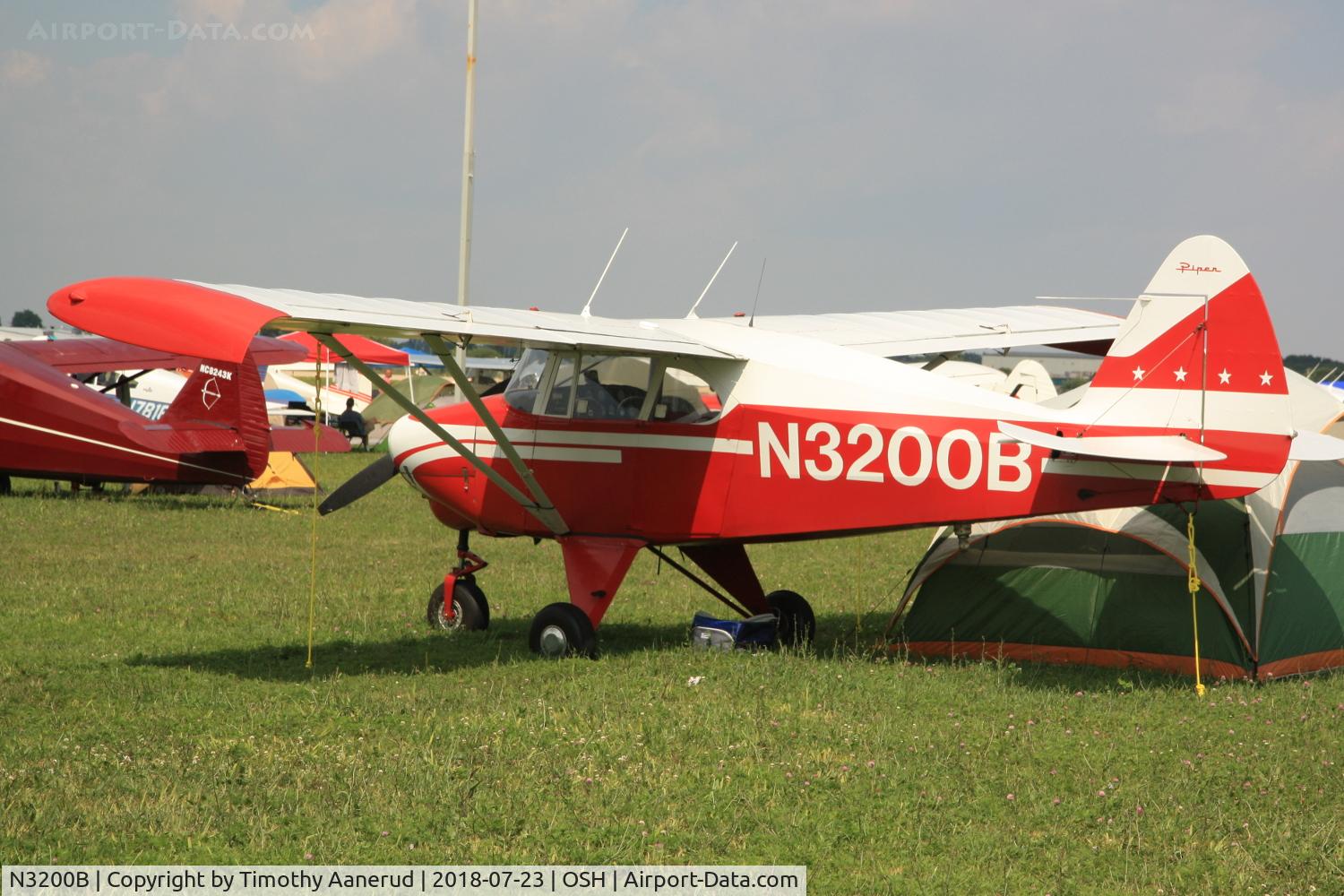 N3200B, 1954 Piper PA-22-135 Tri-Pacer C/N 22-2027, 1954 Piper PA-22-135, c/n: 22-2027