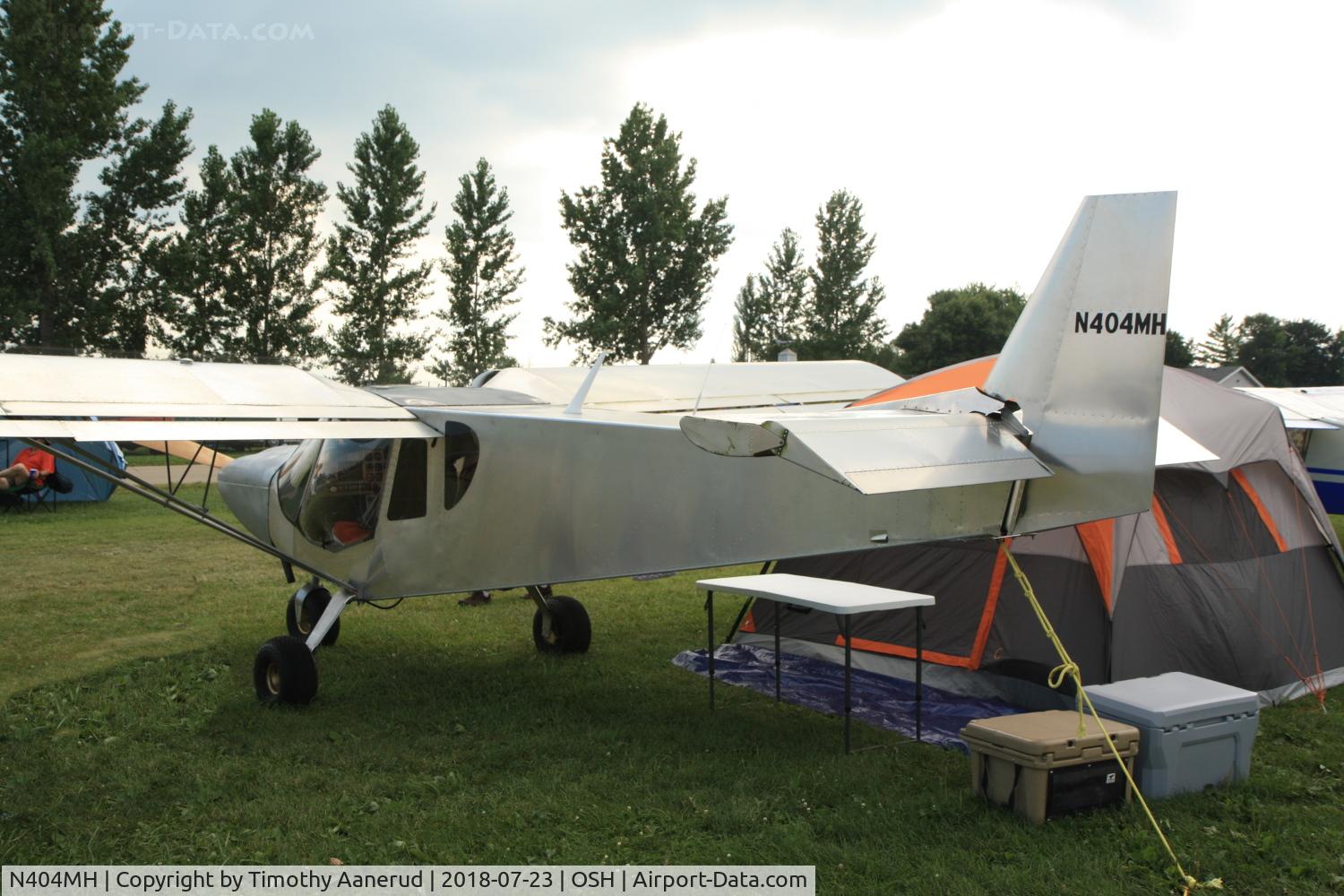 N404MH, 2018 Zenith STOL CH-750 C/N 75-10615, 2018 ZENITH CH750, c/n: 75-10615
