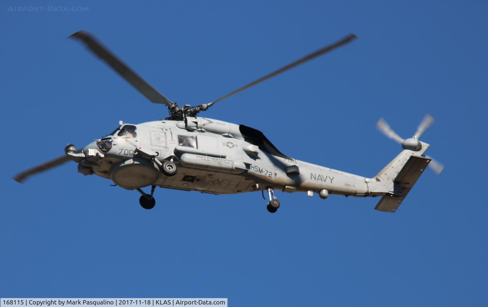 168115, Sikorsky MH-60R Seahawk C/N 70-4450, Sikorsky MH-60R