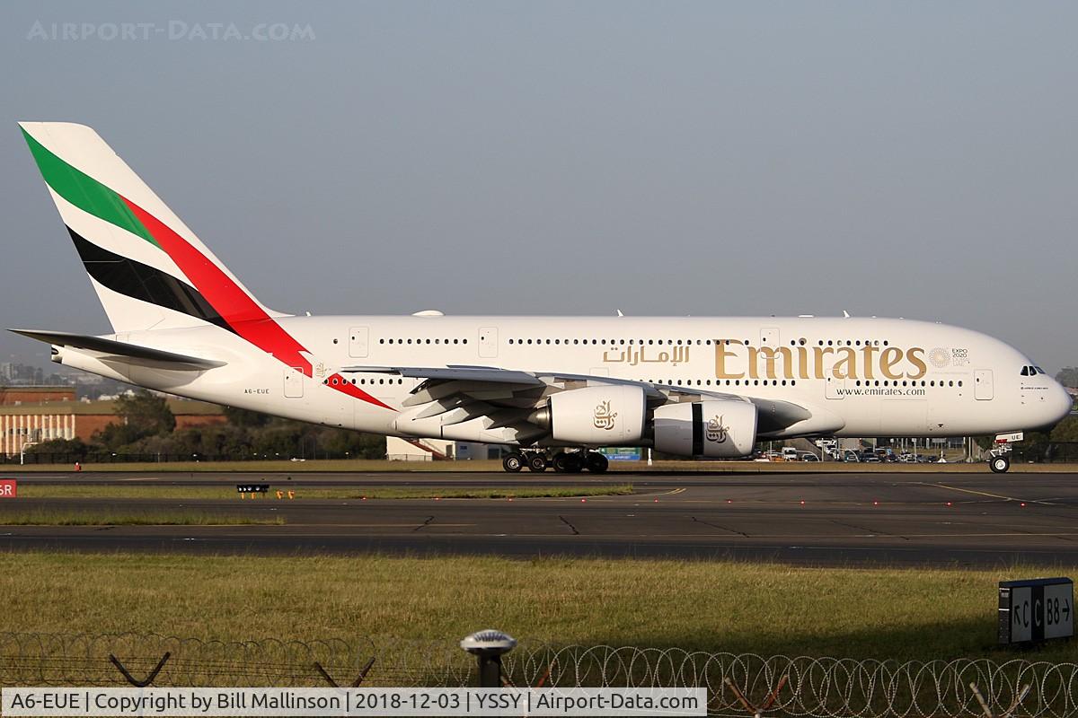 A6-EUE, 2016 Airbus A380-861 C/N 217, EK412