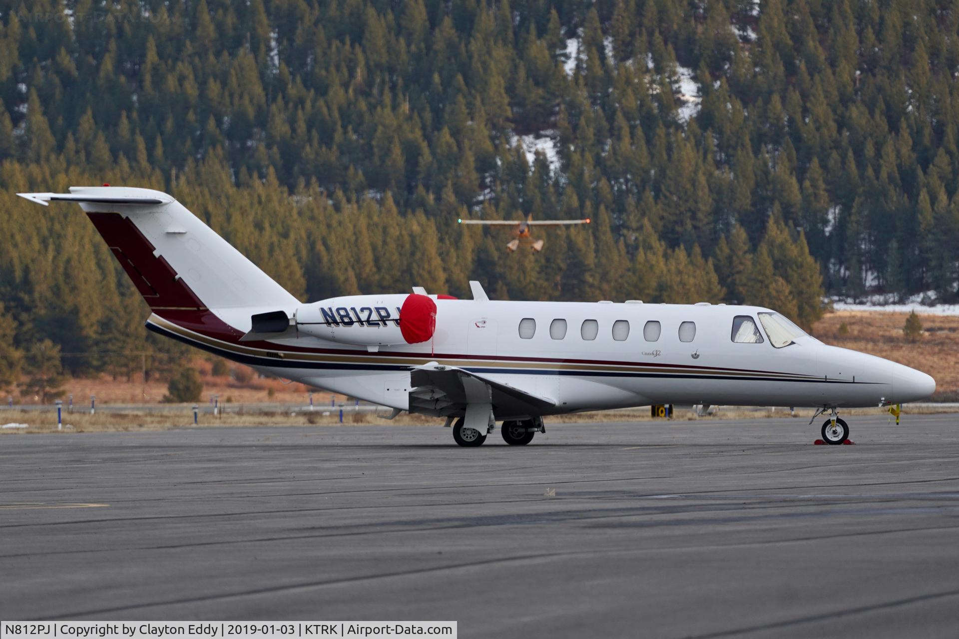 N812PJ, 2013 Cessna 525A C/N 525A0176, Truckee Airport California 2018.