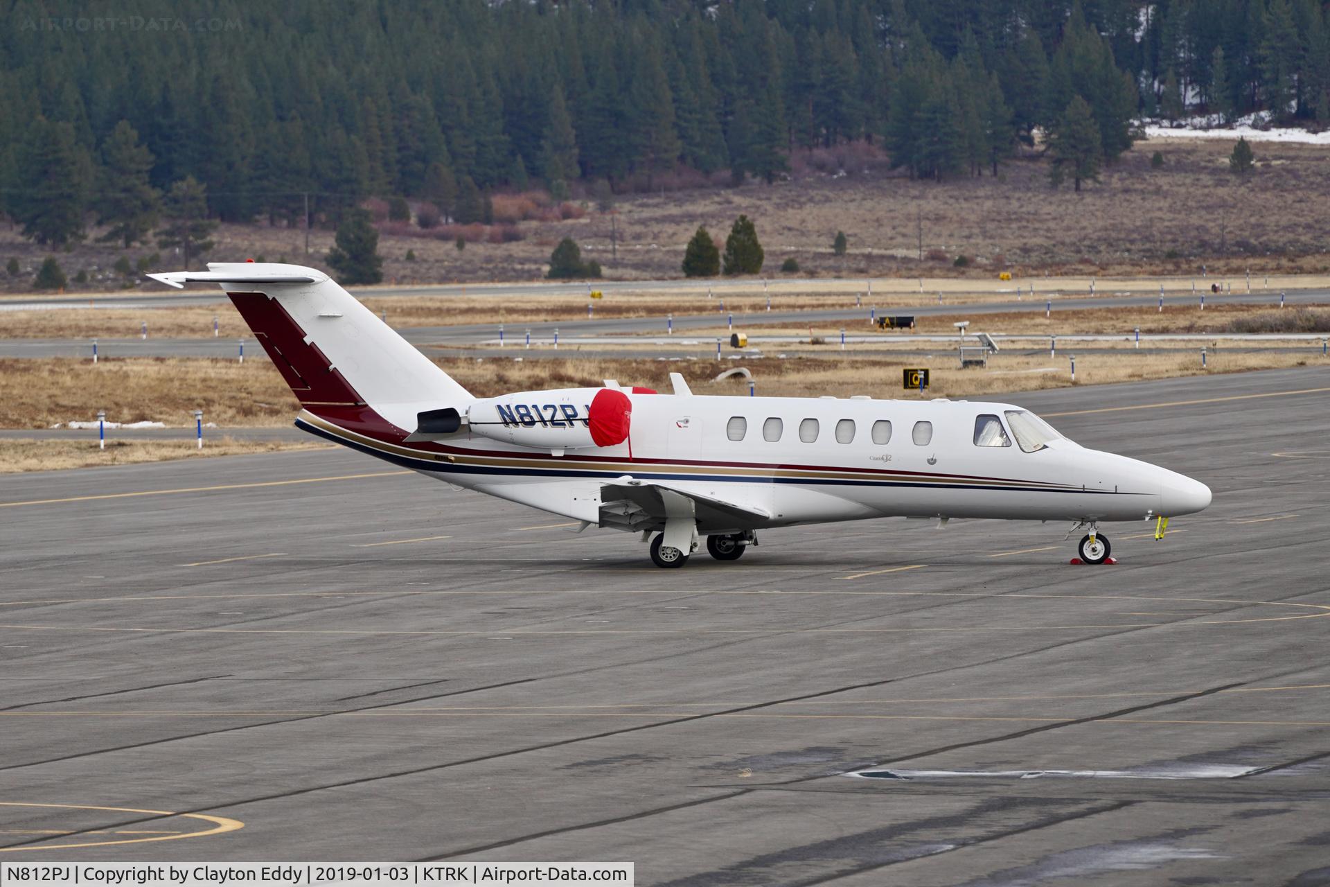 N812PJ, 2013 Cessna 525A C/N 525A0176, Truckee Airport California 2019.