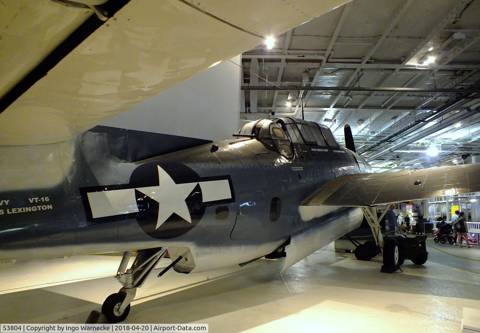 53804, 1945 Grumman TBM-3E Avenger C/N 3866, Grumman (General Motors) TBM-3E Avenger at the USS Lexington Museum, Corpus Christi TX