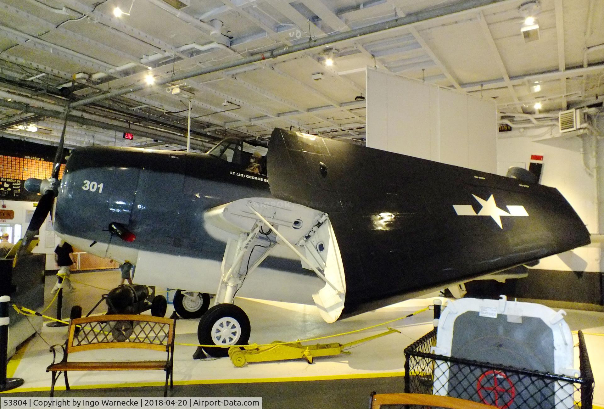 53804, 1945 Grumman TBM-3E Avenger C/N 3866, Grumman (General Motors) TBM-3E Avenger at the USS Lexington Museum, Corpus Christi TX