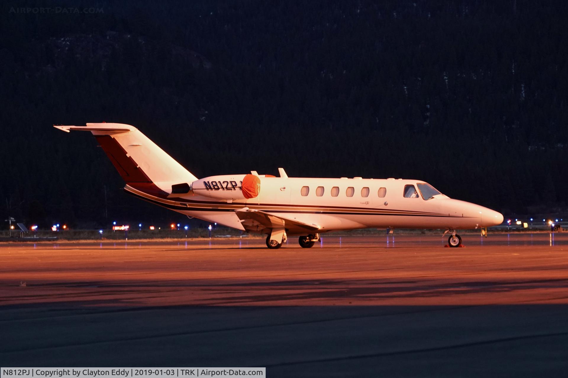 N812PJ, 2013 Cessna 525A C/N 525A0176, Truckee Airport California 2019.