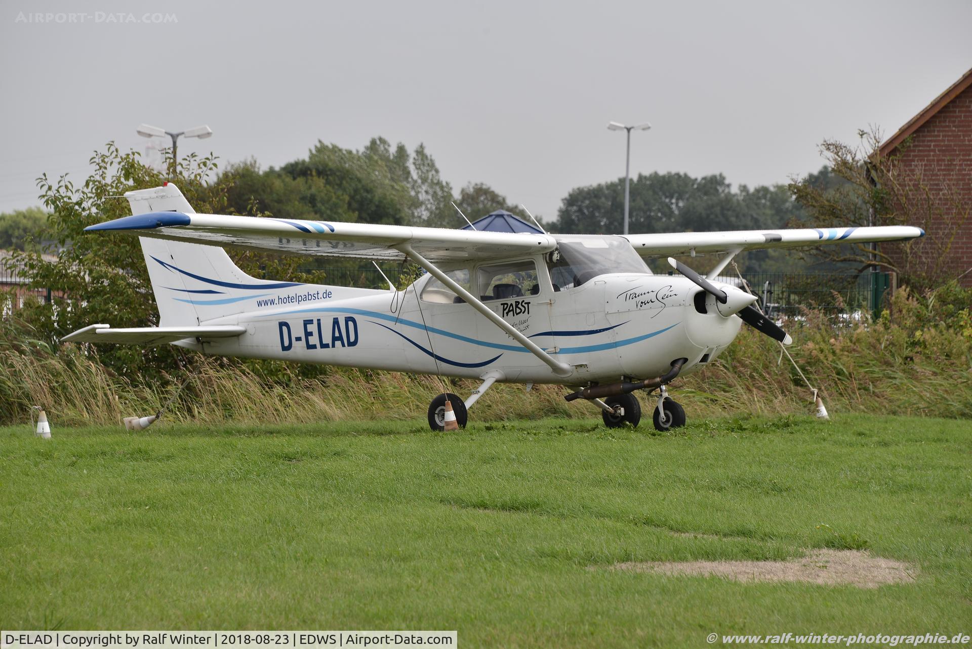 D-ELAD, Reims F172P Skyhawk II C/N F17202232, Reims-Cessna F172P Skyhawk II - FLN Frisia Luftverkehr Norddeich - F17202232 - D-ELAD - 23.08.2018 - EDWS