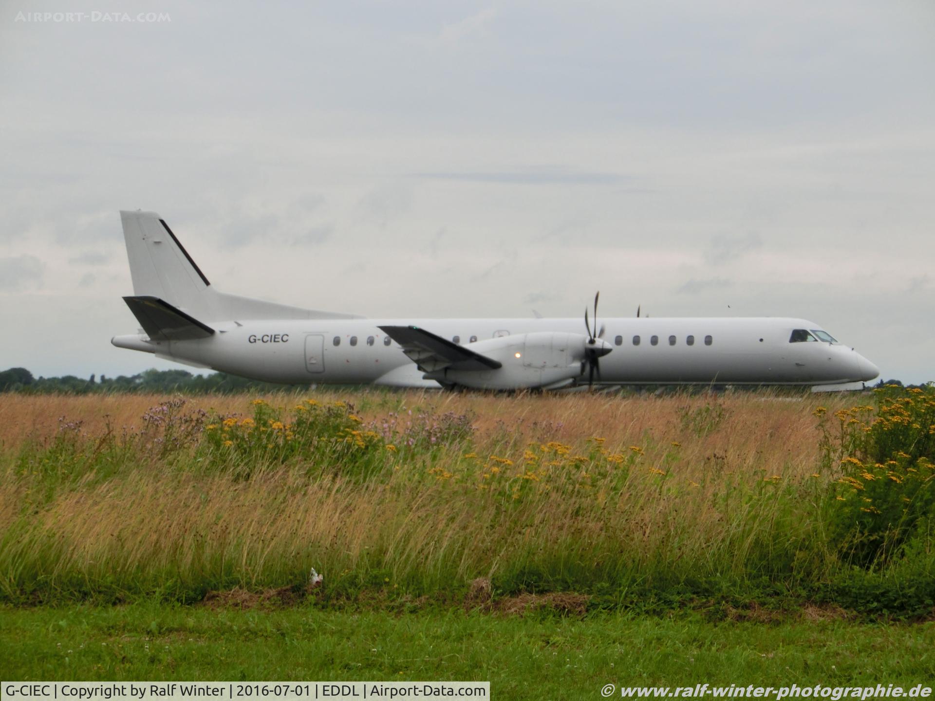 G-CIEC, 1996 Saab 2000 C/N 2000-037, Saab Scania 2000 - T3 EZE Eastern Airways - 2000-037 - G-CIEC - 01.07.2016 - DUS