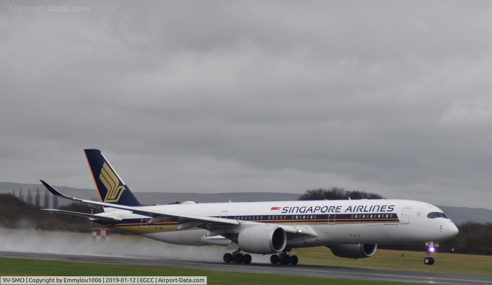 9V-SMO, 2017 Airbus A350-941 C/N 116, MANCHESTER AVP