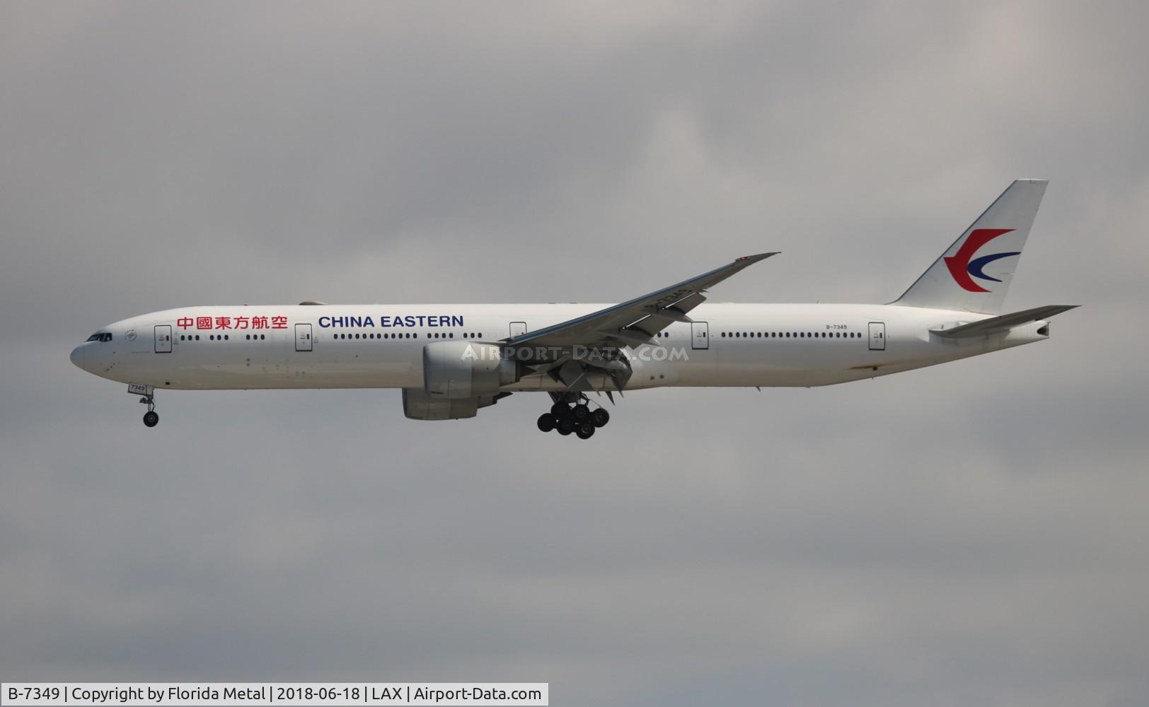 B-7349, 2016 Boeing 777-300/ER C/N 43279, China Eastern