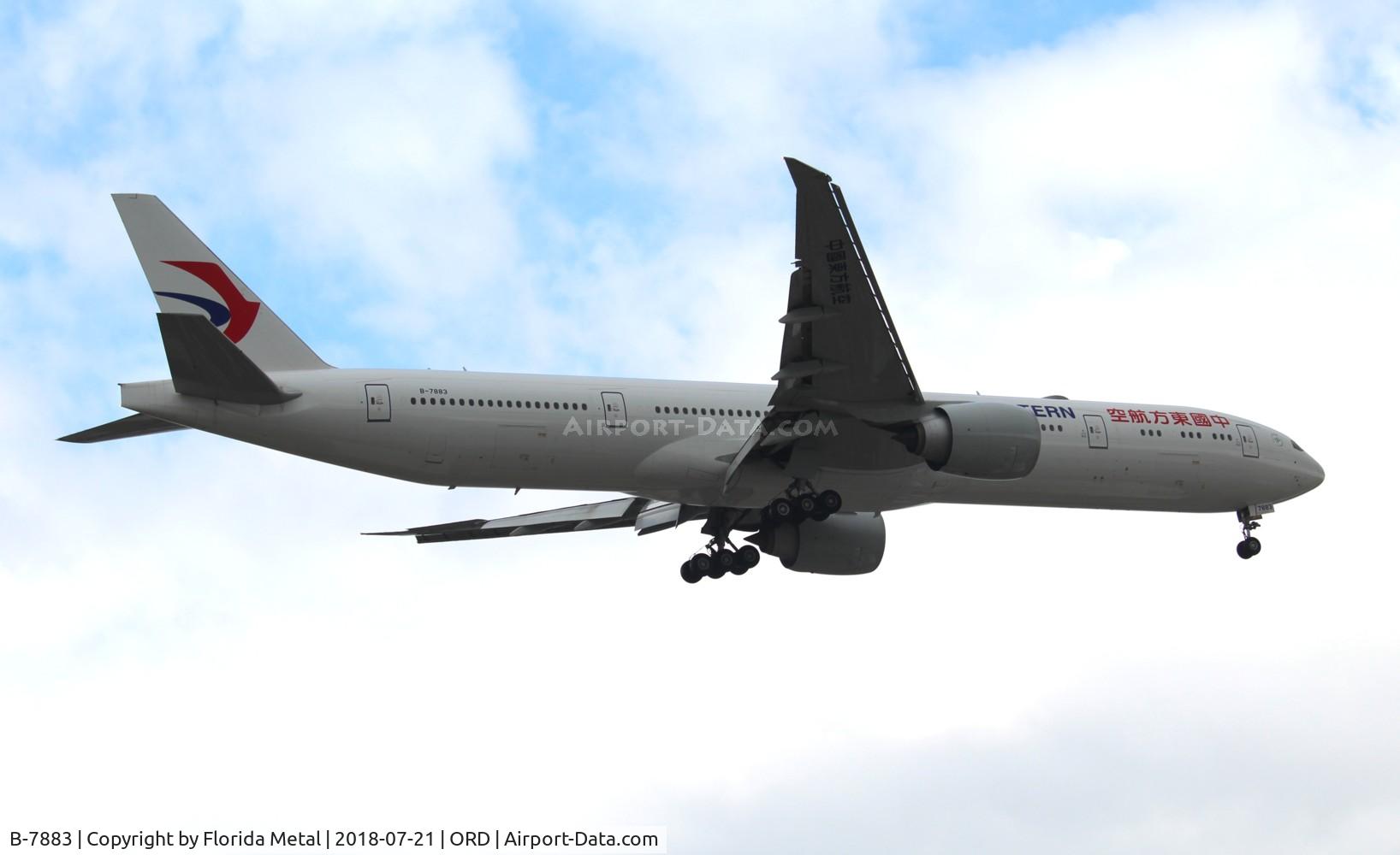 B-7883, 2017 Boeing 777-39PER C/N 43284, China Eastern