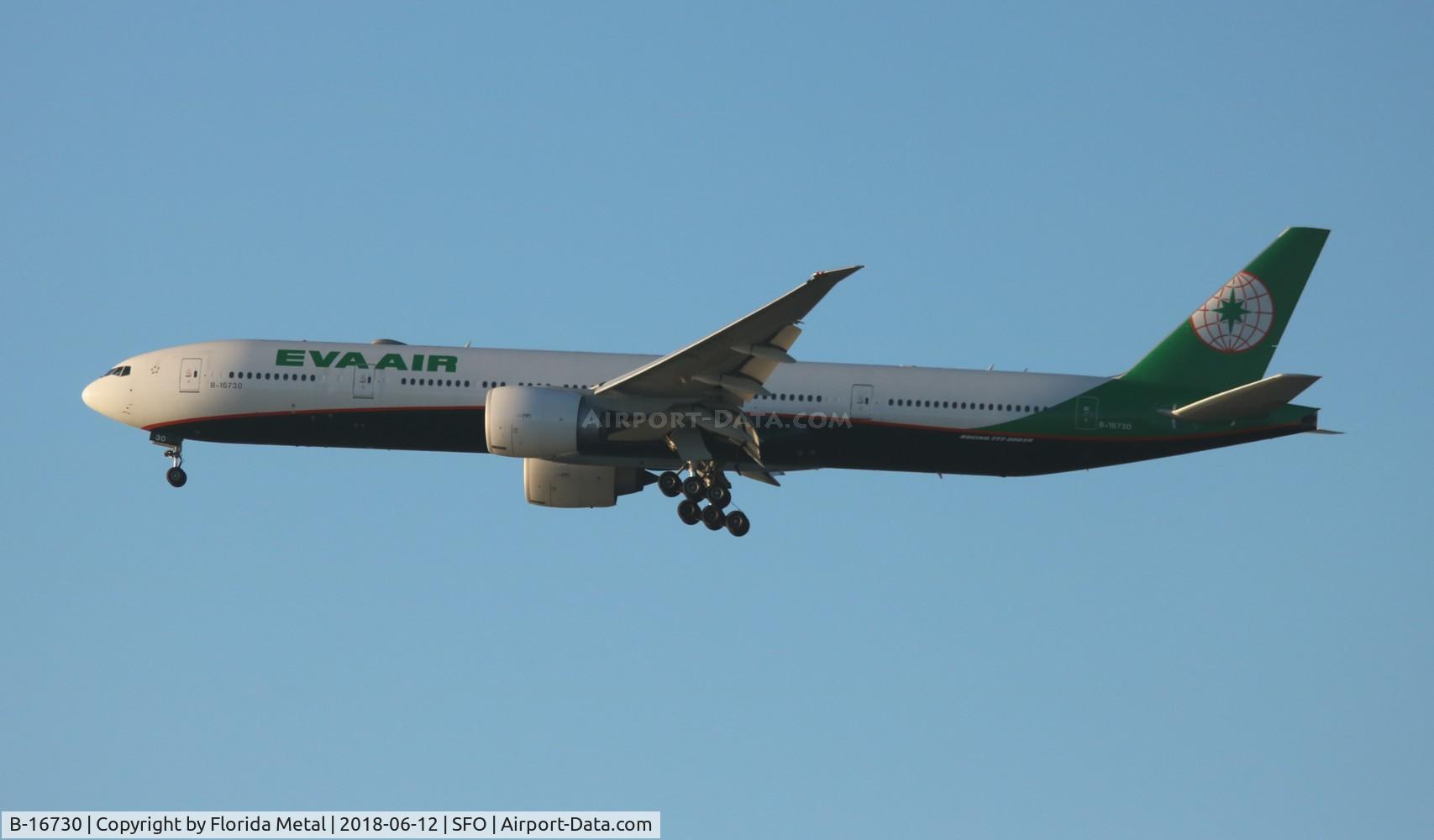 B-16730, 2016 Boeing 777-300/ER C/N 62286, EVA Air