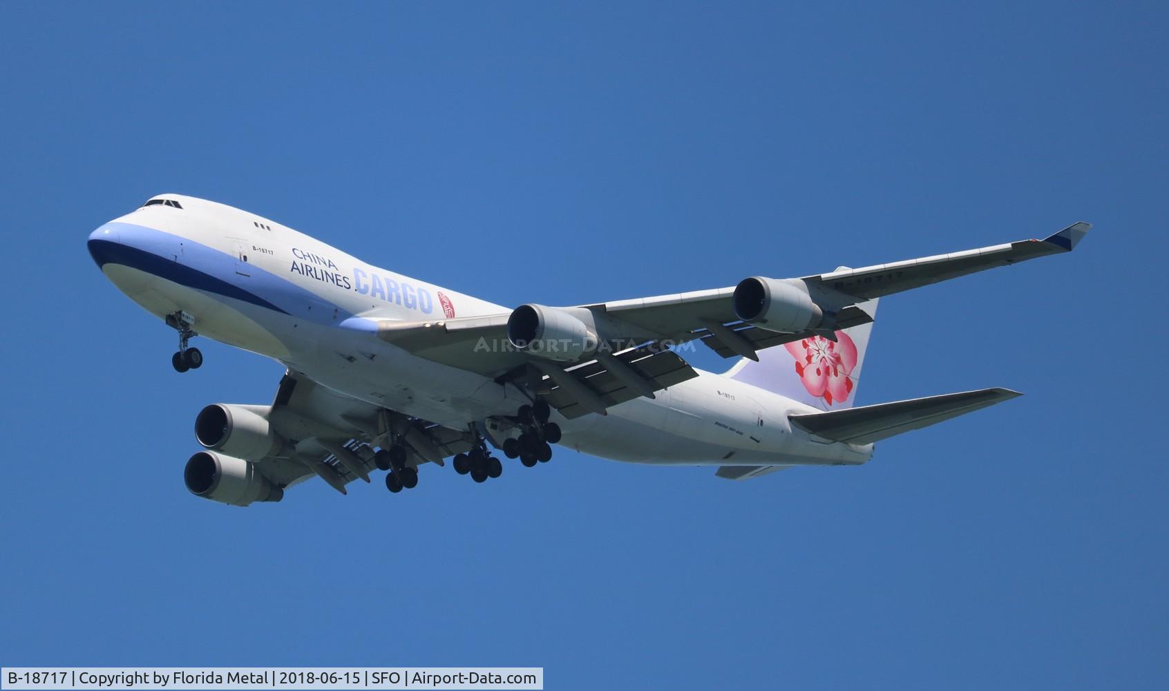 B-18717, 2004 Boeing 747-409F/SCD C/N 30769, China Airlines Cargo