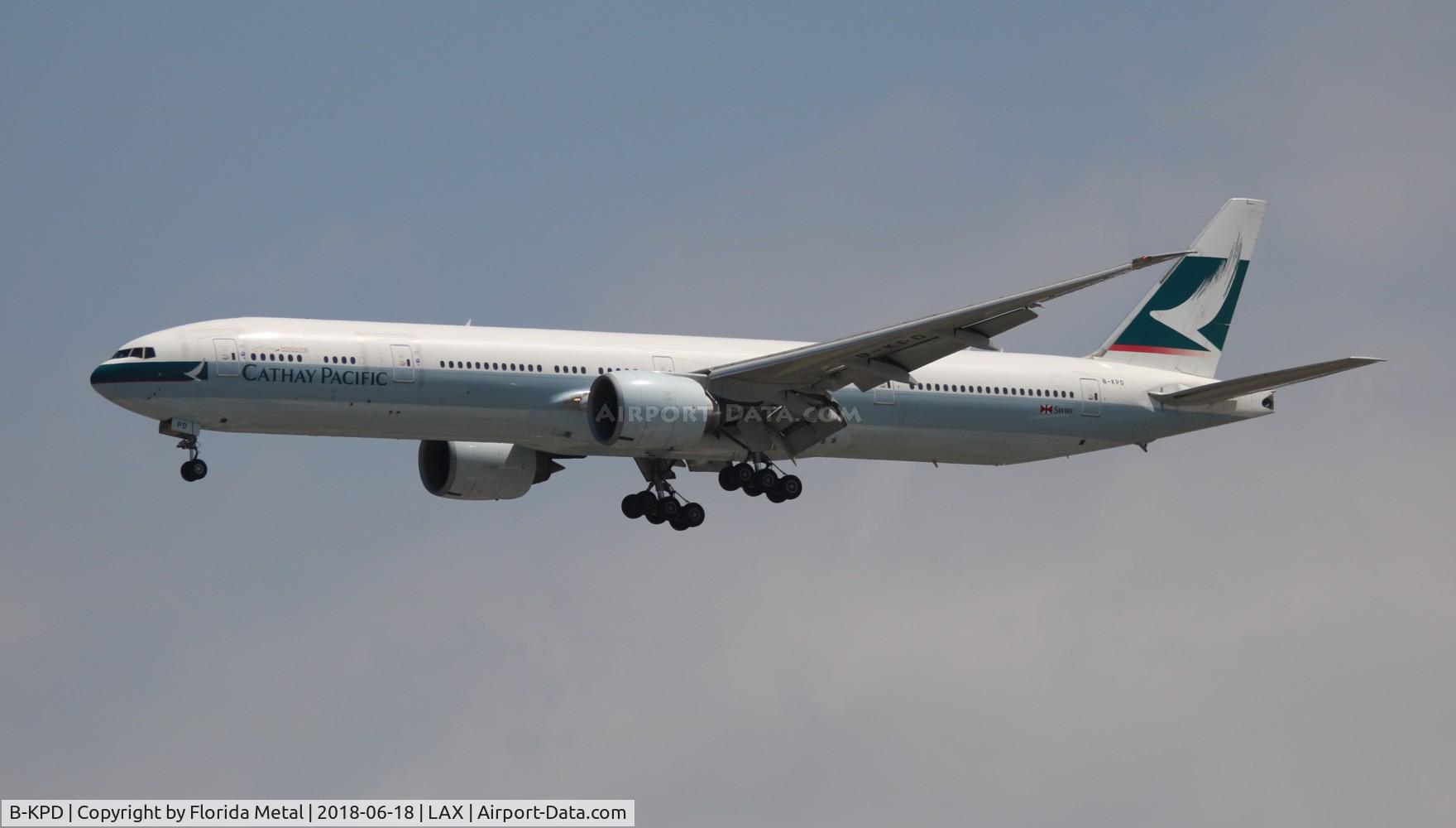 B-KPD, 2007 Boeing 777-367/ER C/N 36155, Cathay Pacific