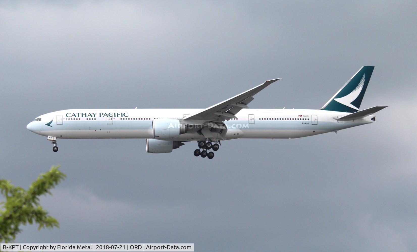 B-KPT, 2011 Boeing 777-367/ER C/N 37896, Cathay Pacific