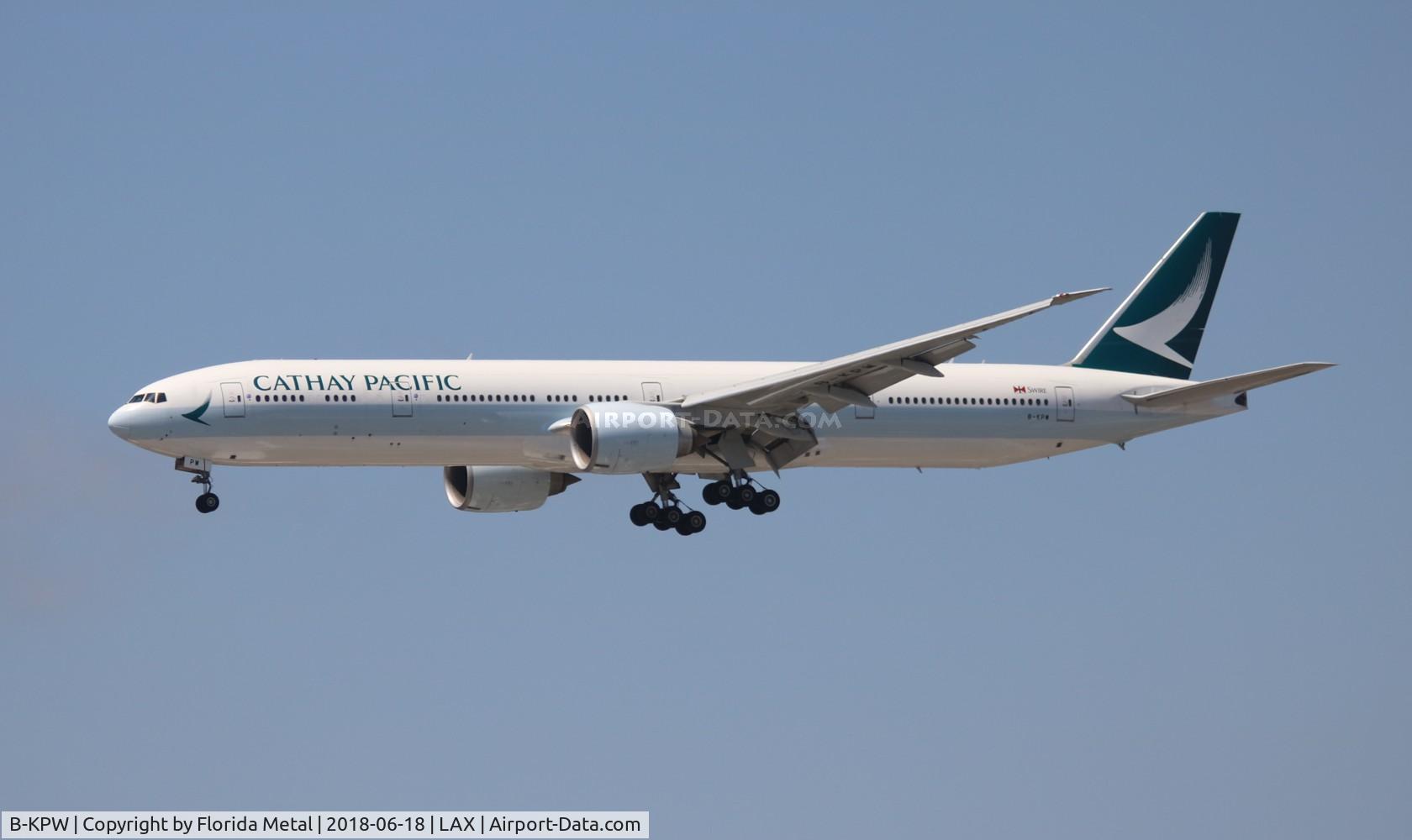 B-KPW, 2011 Boeing 777-367/ER C/N 39234, Cathay Pacific