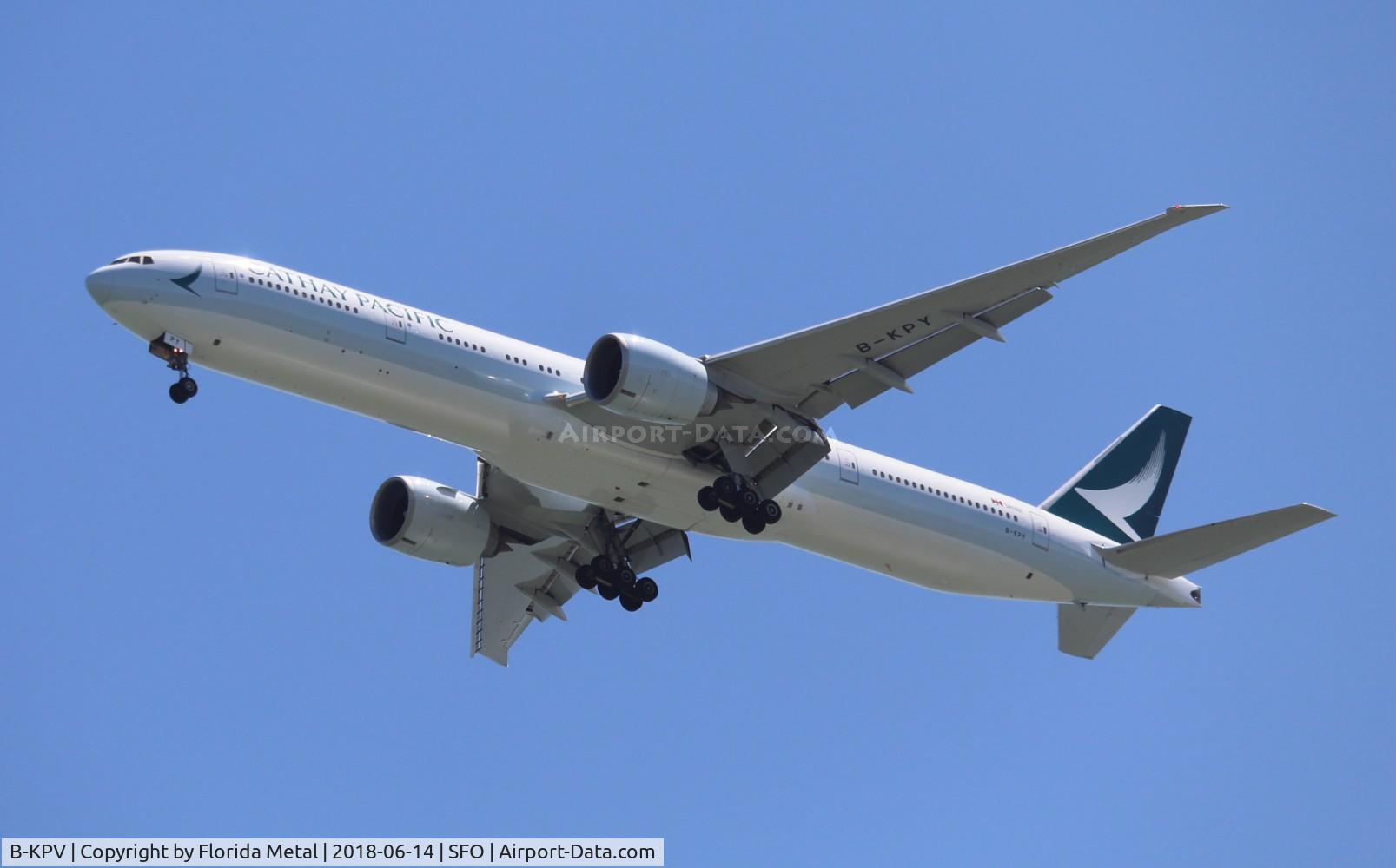 B-KPV, 2011 Boeing 777-367/ER C/N 37901, Cathay Pacific