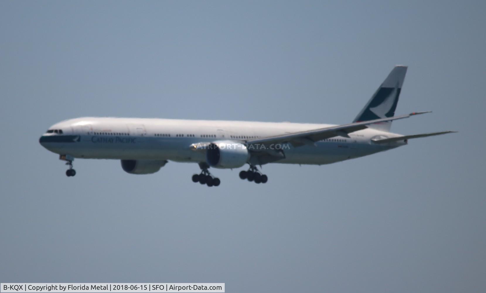 B-KQX, 2015 Boeing 777-367/ER C/N 60725, Cathay Pacific