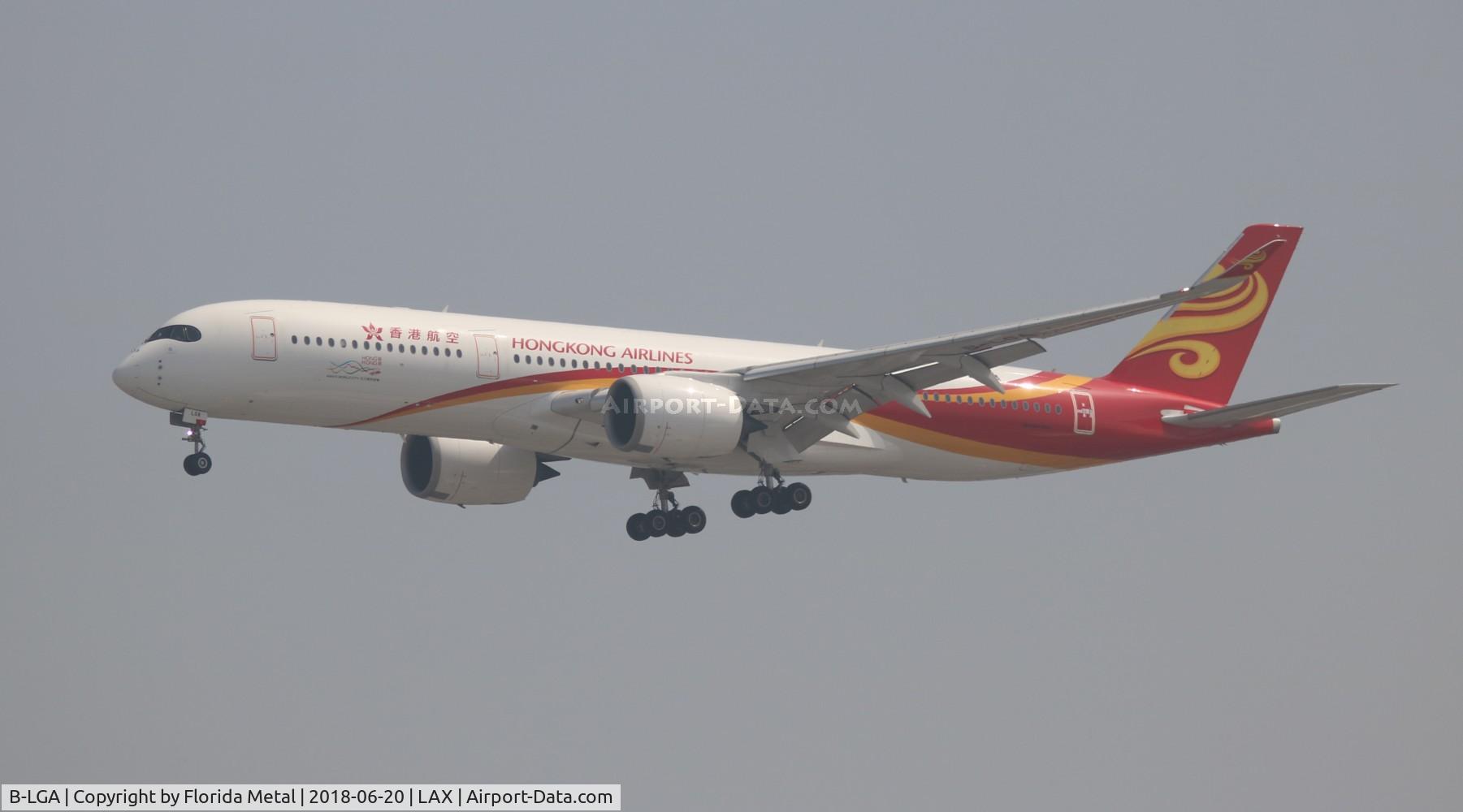 B-LGA, 2017 Airbus A350-941 C/N 124, Hong Kong Airlines