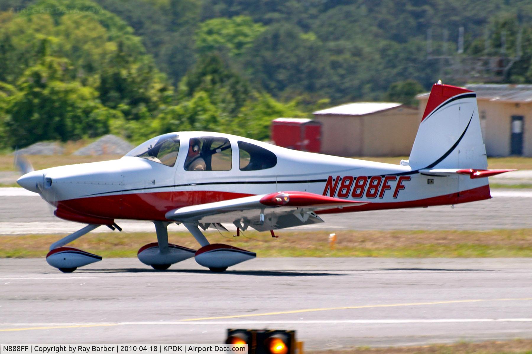 N888FF, 2007 Vans RV-10 C/N 40218, N888FF   Van's RV-10 [40218] Atlanta-Dekalb Peachtree~N 18/04/2010