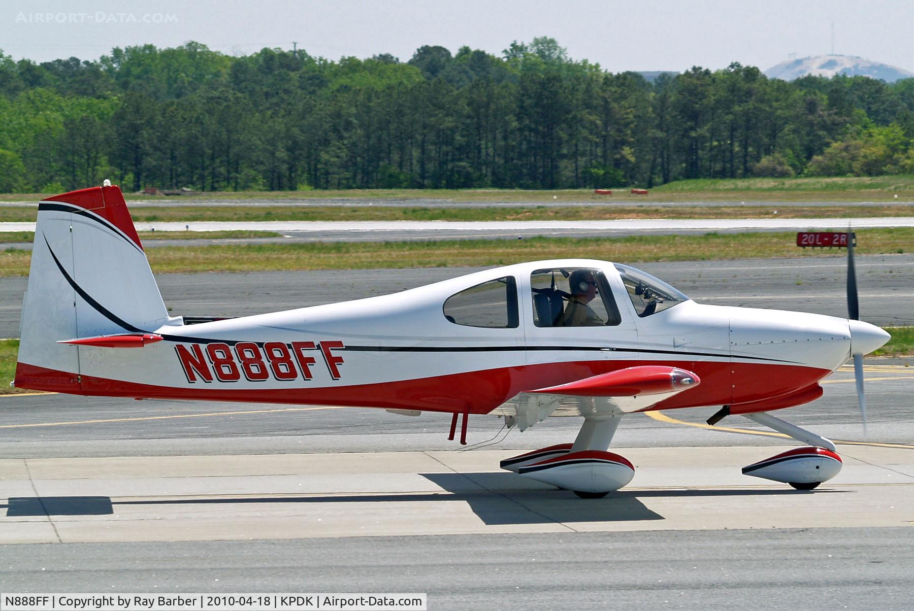 N888FF, 2007 Vans RV-10 C/N 40218, N888FF   Van's RV-10 [40218] Atlanta-Dekalb Peachtree~N 18/04/2010