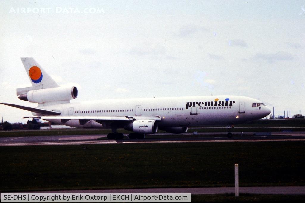 SE-DHS, 1979 McDonnell Douglas DC-10-10 C/N 46646, SE-DHS taking off rw 04R