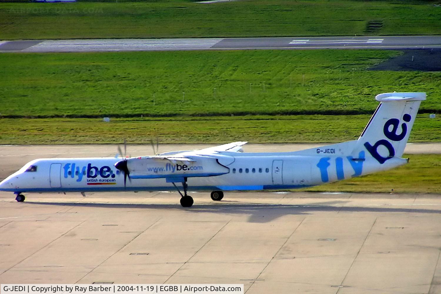 G-JEDI, 2001 De Havilland Canada DHC-8-402Q Dash 8 C/N 4052, G-JEDI   De Havilland Canada DHC-8Q-402 Dash 8 [4052] (Flybe) Birmingham Int'l~G 19/11/2004