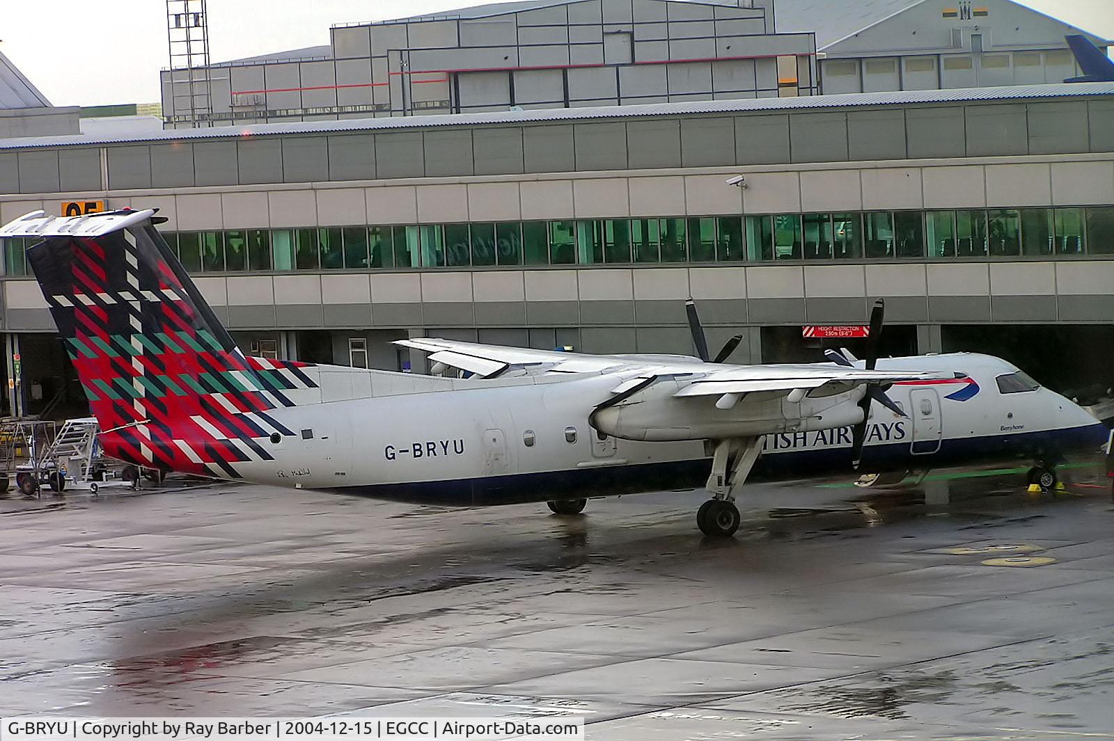 G-BRYU, 1997 De Havilland Canada DHC-8-311 Dash 8 C/N 458, G-BRYU   De Havilland Canada DHC-8Q-315 Dash 8 [458] (British Airways CitiExpress) Manchester-Ringway~G 15/12/2004
