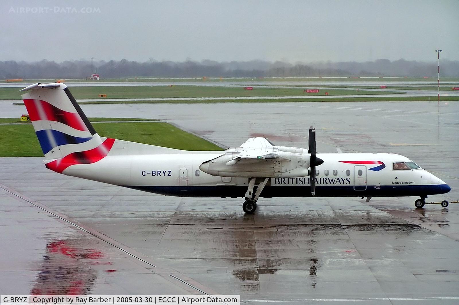 G-BRYZ, 1998 De Havilland Canada DHC-8-311 Dash 8 C/N 464, G-BRYZ   De Havilland Canada DHC-8Q-311B Dash 8 [464] (British Airways CitiExpress) Manchester-Ringway~G 30/03/2005