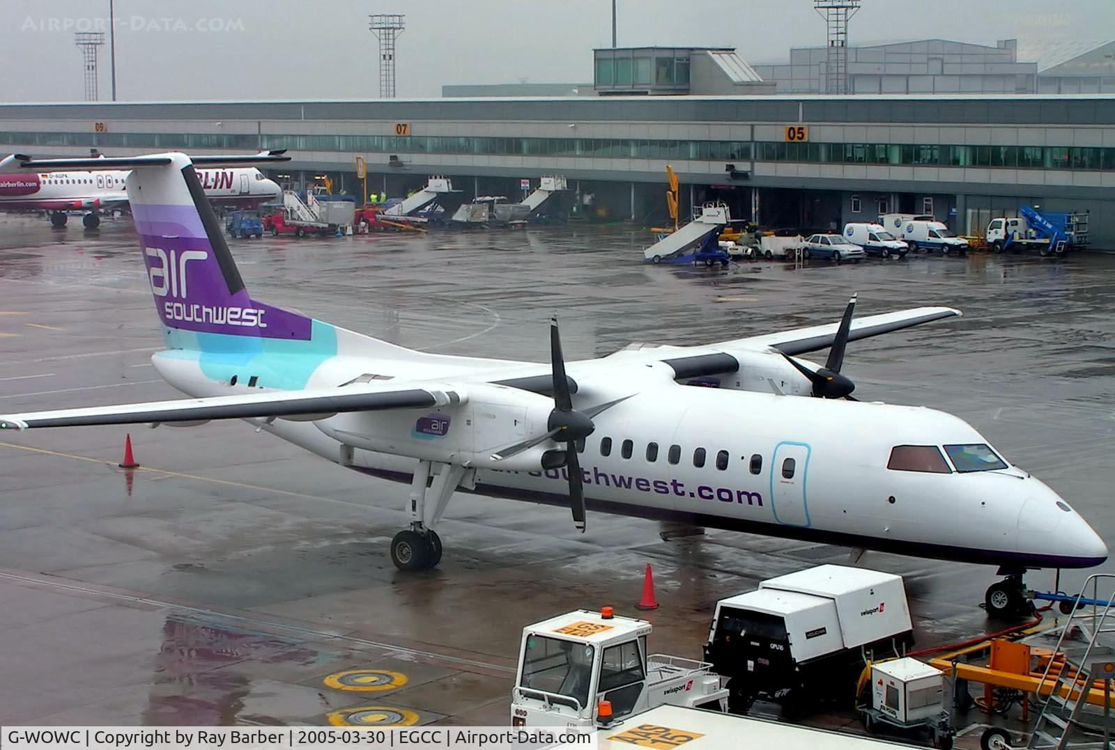 G-WOWC, 1991 De Havilland Canada DHC-8-311 Dash 8 C/N 311, G-WOWC   De Havilland Canada DHC-8Q-311A Dash 8 [311] (Air Southwest) Manchester-Ringway~G 30/03/2005