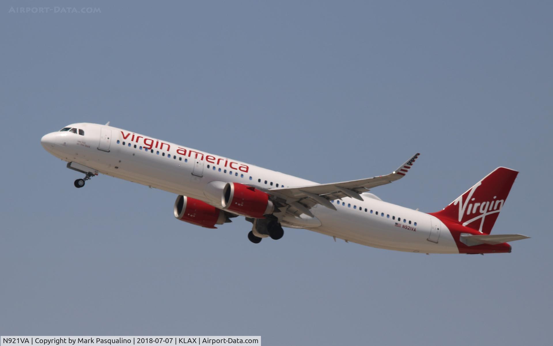 N921VA, 2017 Airbus A321-253N C/N 7589, Airbus A321-253N
