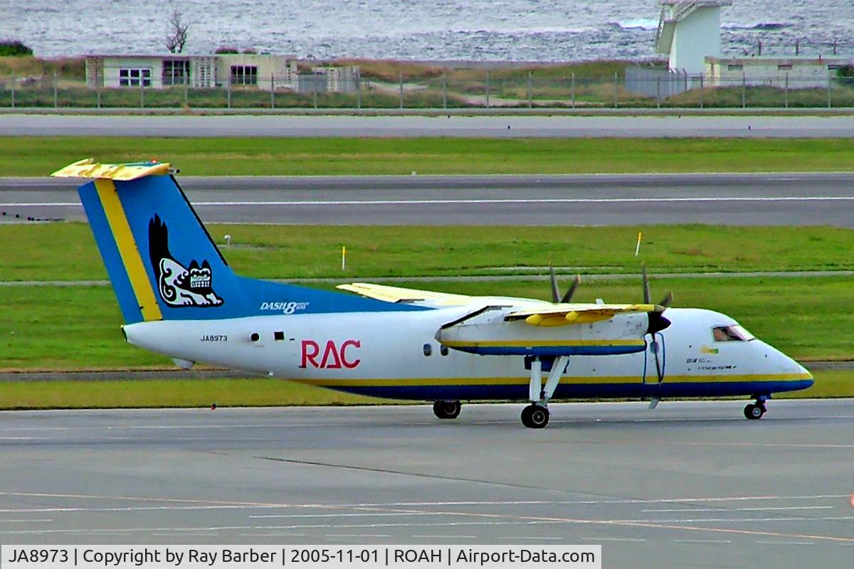 JA8973, 1997 De Havilland Canada DHC-8-103 Dash 8 C/N 501, JA8973   De Havilland Canada DHC-8Q-103 Dash 8 [501] (Ryukyu Air Commuter (RAC)) Okinawa-Naha~JA 01/11/2005