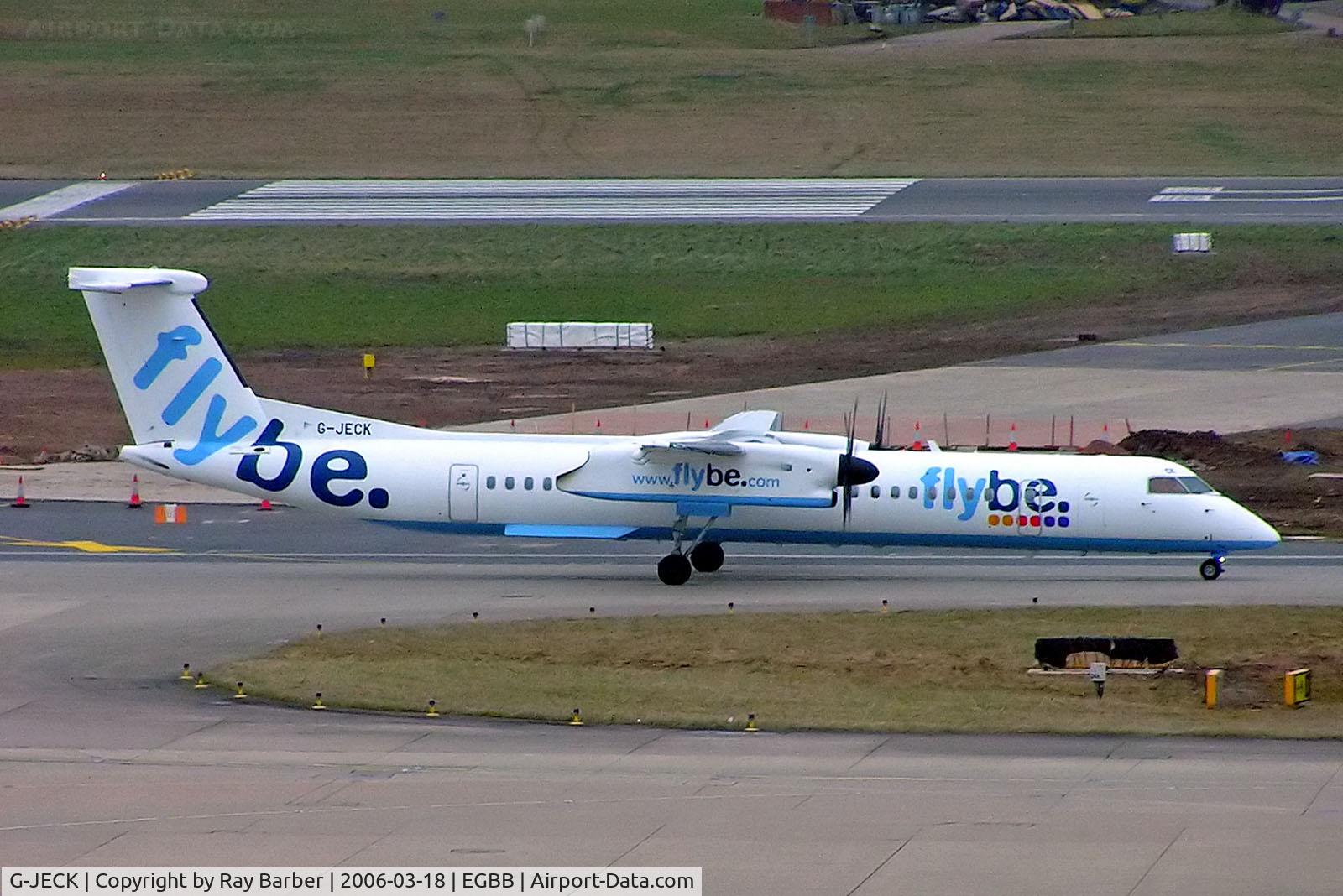 G-JECK, 2005 De Havilland Canada DHC-8-402Q Dash 8 C/N 4113, G-JECK   De Havilland Canada DHC-8Q-402 Dash 8 [4113] (flybe) Birmingham Int'l~G 18/03/2006