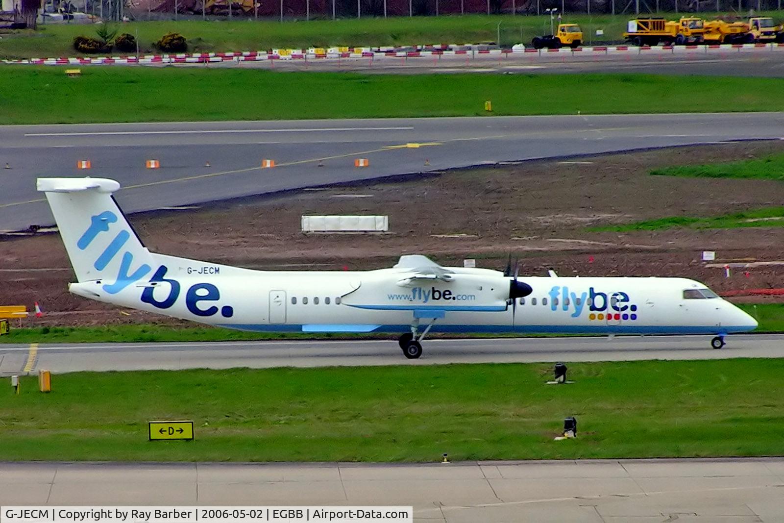 G-JECM, 2005 De Havilland Canada DHC-8-402Q Dash 8 C/N 4118, G-JECM   De Havilland Canada DHC-8Q-402 Dash 8 [4118] (Flybe) Birmingham Int'l~G 02/05/2006